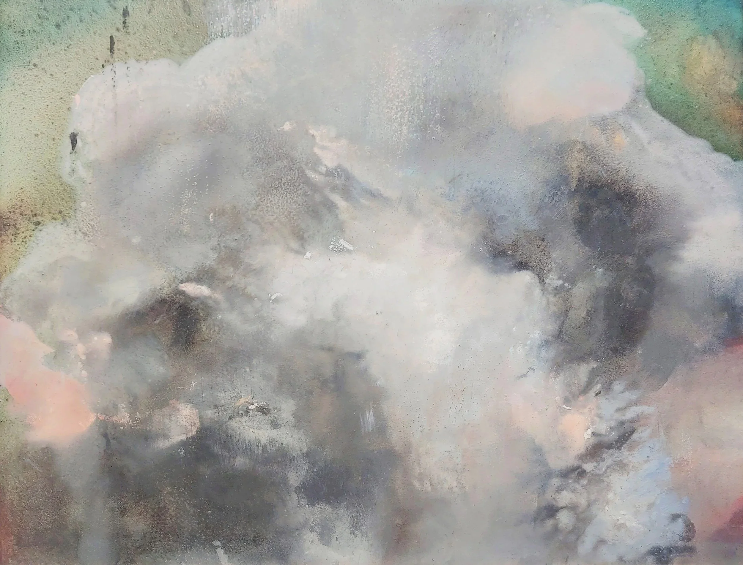 Asiatic Billow, 2018, oil on panel, 15 x 20 inches