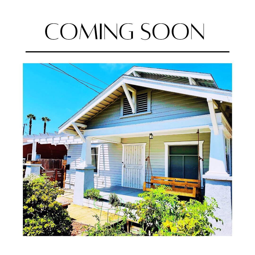 COMING SOON!! 🏡 
We&rsquo;re in LOVE with this adorable Long Beach Craftsman!
Built in 1910, this 4-bedroom, 1.5 bath home is charming throughout!
Listed at $725,000
Contact us for more info!
&bull;
#longbeach #longbeachrealestate #longbeachcraftsma