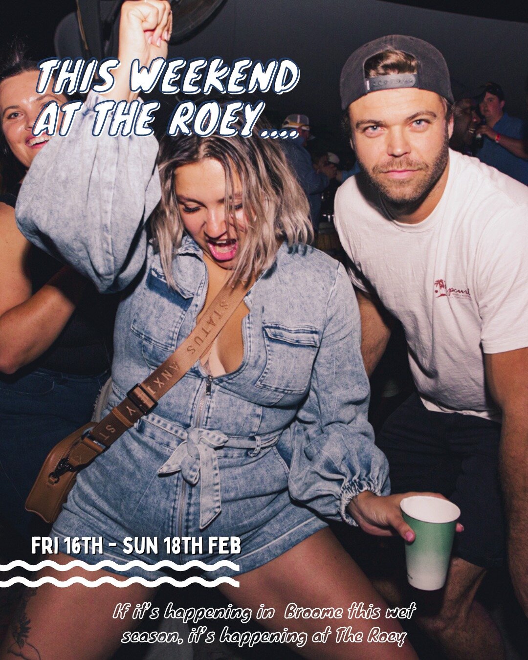 What's ON this weekend at The Roey 👇🏽😎

FRI 16th - Sink the Pink tickets from 3pm, with the chance to take your shot at 5pm 🎱 $2,750 cash on the line! 

Then it's Meat Tray Friday tickets from 5pm, drawn at 7pm. FREE Pizza, Sports Girls &amp; Dri