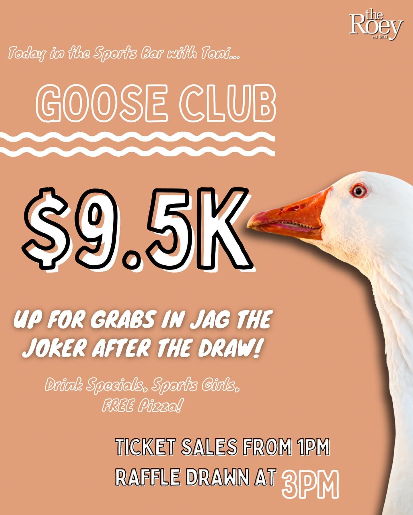 Who likes CASH, live FOOTY &amp; live MUSIC?! 🤩

Well you&rsquo;re in luck because all three are on offer today at the Roey! 🎉😜

🏉 Saturday footy kicks off with AFL at 11.45am with GIANTS vs SAINTS, first NRL game at 1pm with WARRIORS vs SEA EAGL