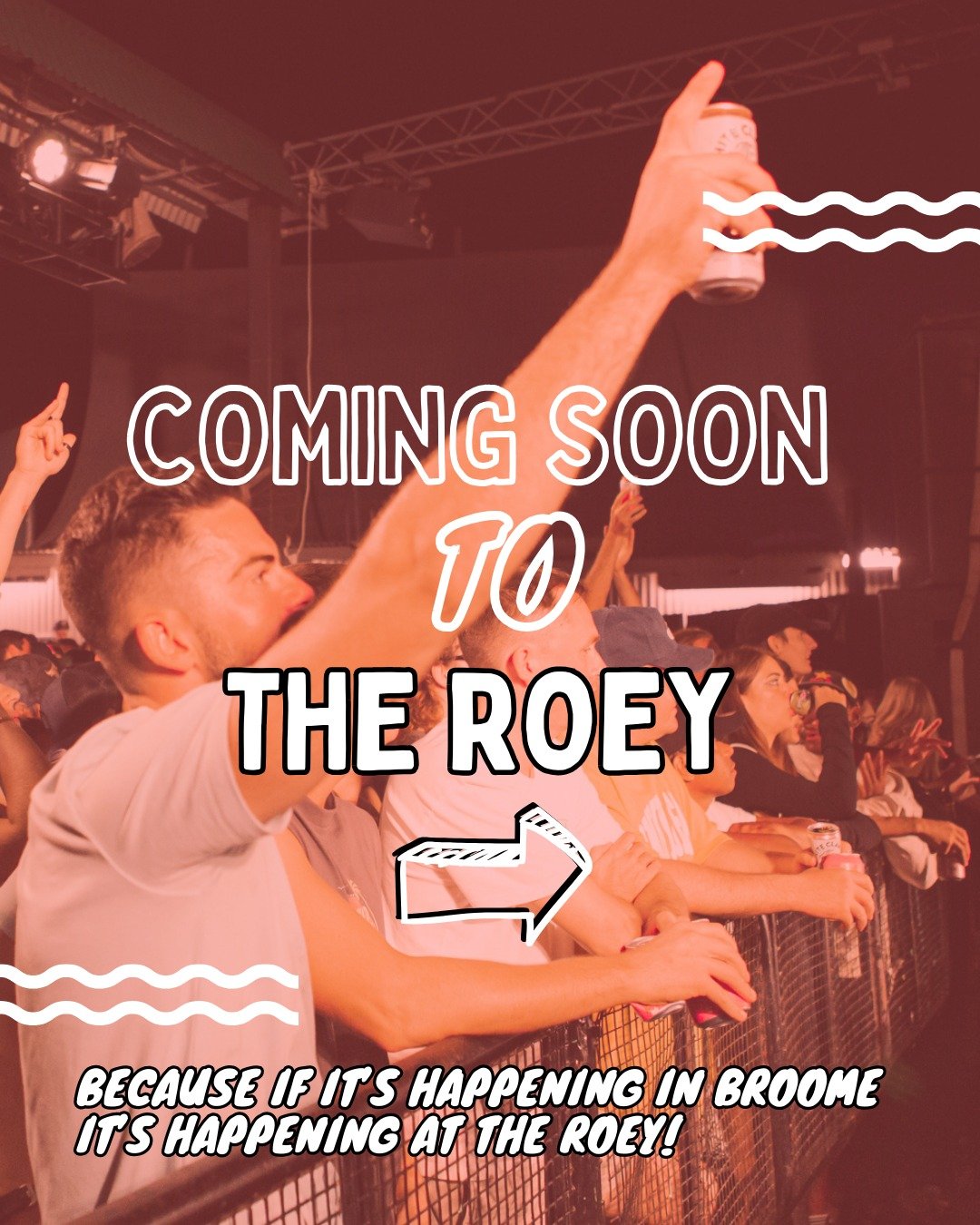 LOOK 👀 who's coming to The Roey this season....

Sat 11th May - BJORN AGAIN, Waterloo Anniversary Tour

Fri 31st May - END OF FASHION

Wed 26th June - SIX60, The Grassroots Tour

Sat 29th June - TROY CASSAR DALEY

Sat 6th July - LEGS ELECTRIC
Ticket