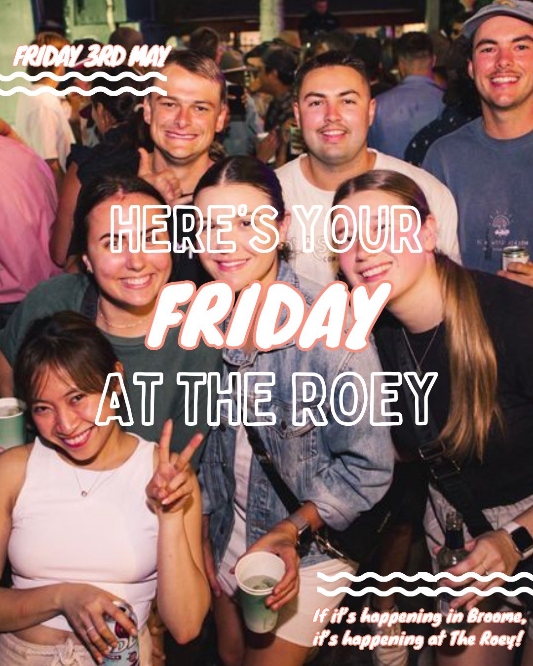 Finish your week strong &amp; do FriYAY the ROEY way! ✌🏽😎

🎱 Sink The Pink - Tickets from 3pm, with a chance to take your shot at 5pm... WIN CA$H!

🥩 Meat Tray Friday's - Tickets from 5pm, drawn at 7pm, plenty of MEAT to be won 🍖 perfect for tho