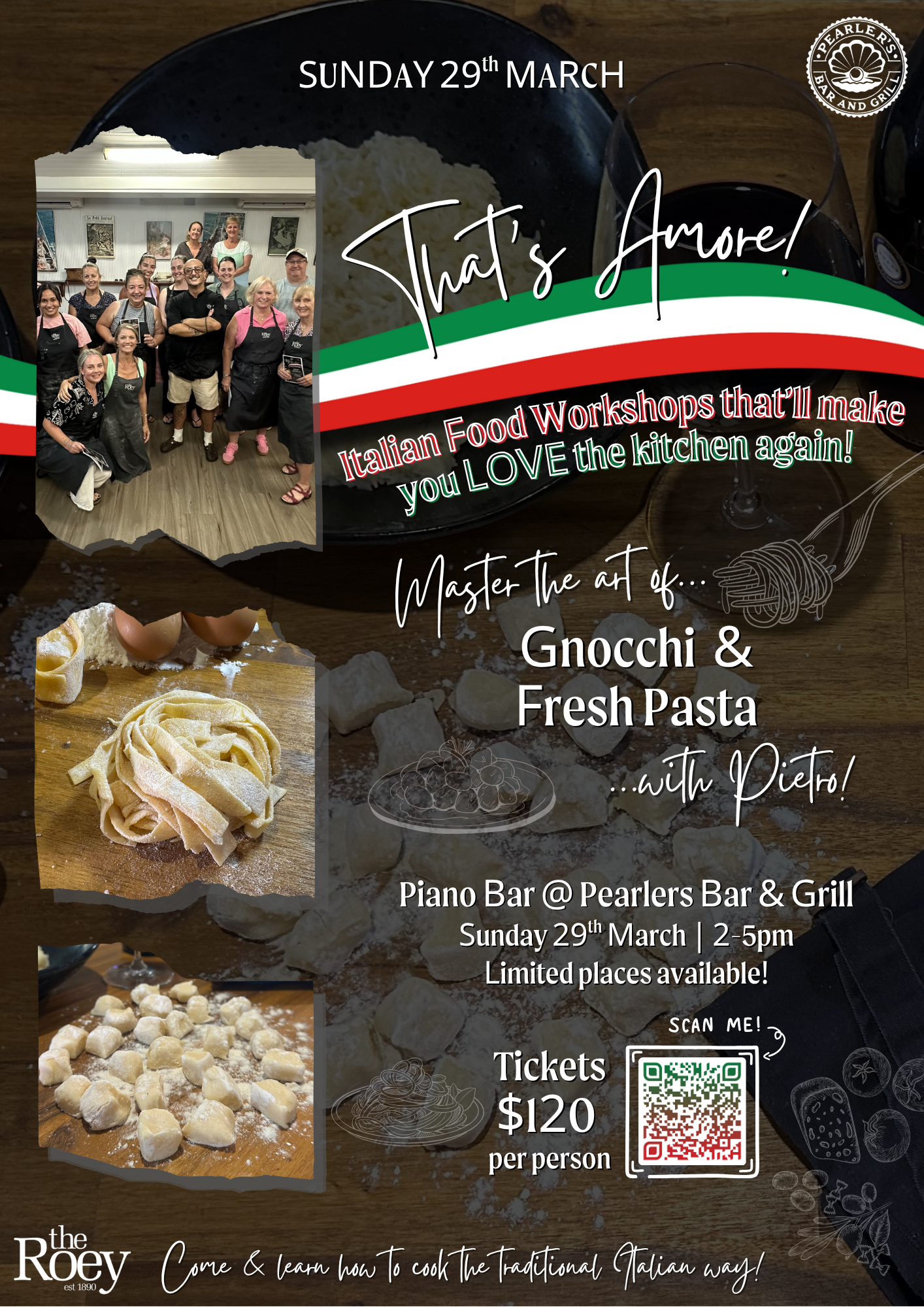 Pearlers - Thats Amore Gnocchi March 29 (POSTER).png
