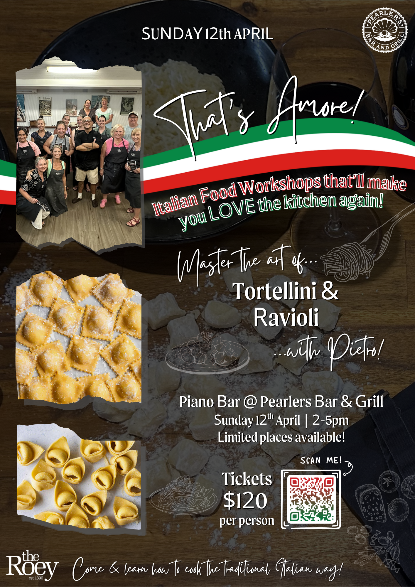 Pearlers - Thats Amore Tortellini April 12 (POSTER).png