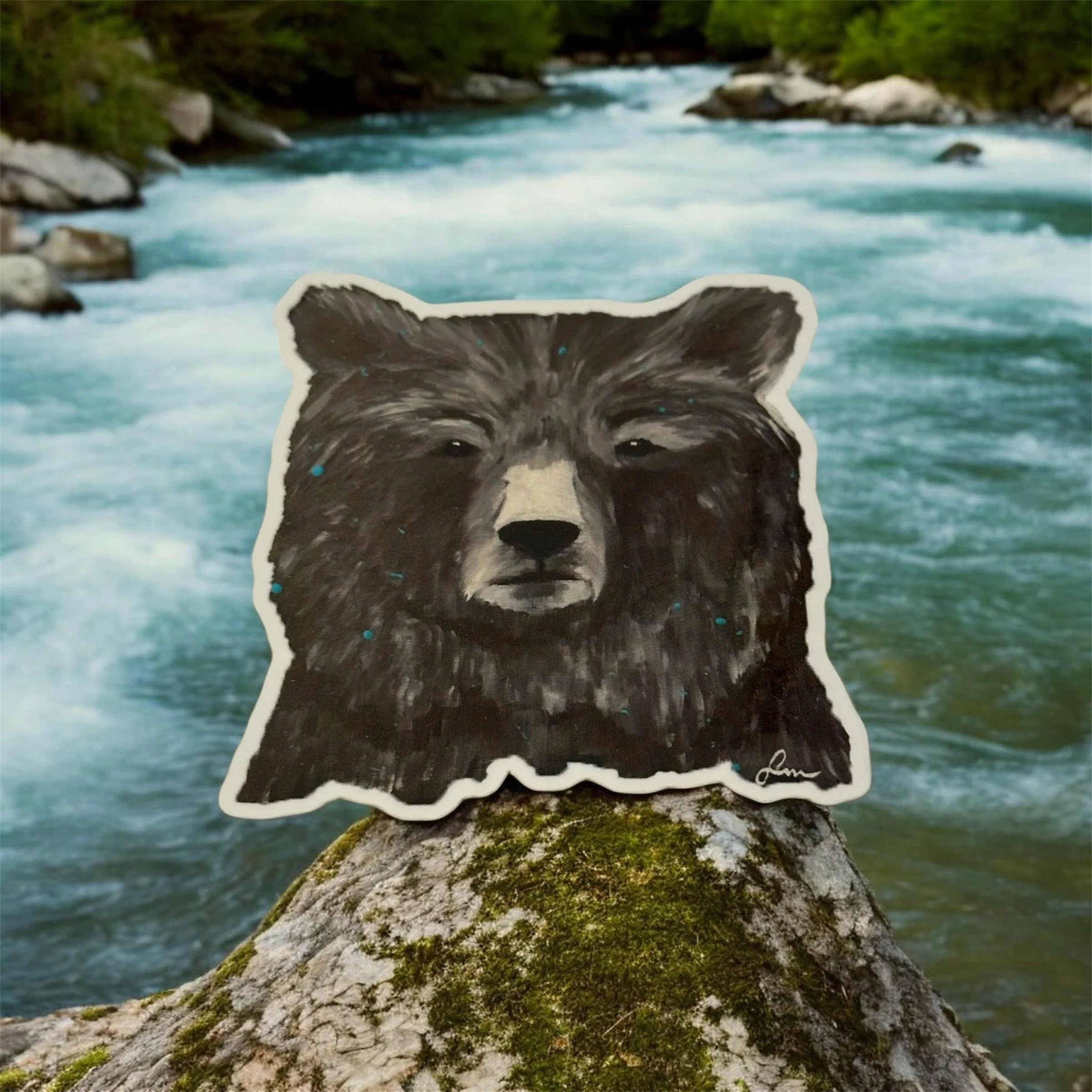 Bear sticker