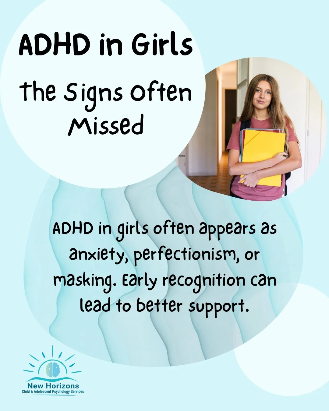 ADHD in girls is often overlooked because the signs can present differently than expected. Anxiety, perfectionism, emotional sensitivity, and masking can all be part of the experience.

Recognizing the signs early can help girls access the understand