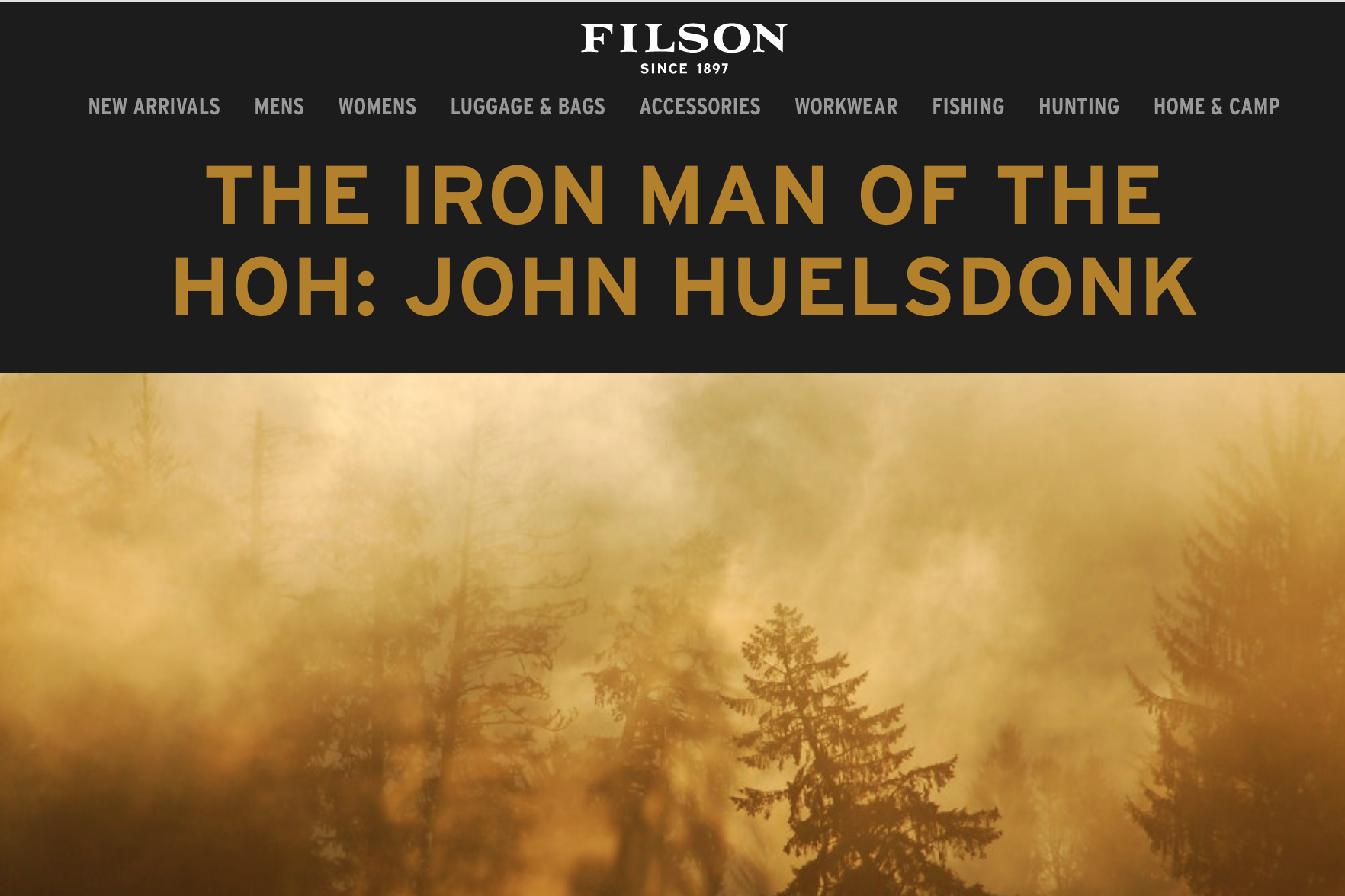 Iron Man of the Hoh