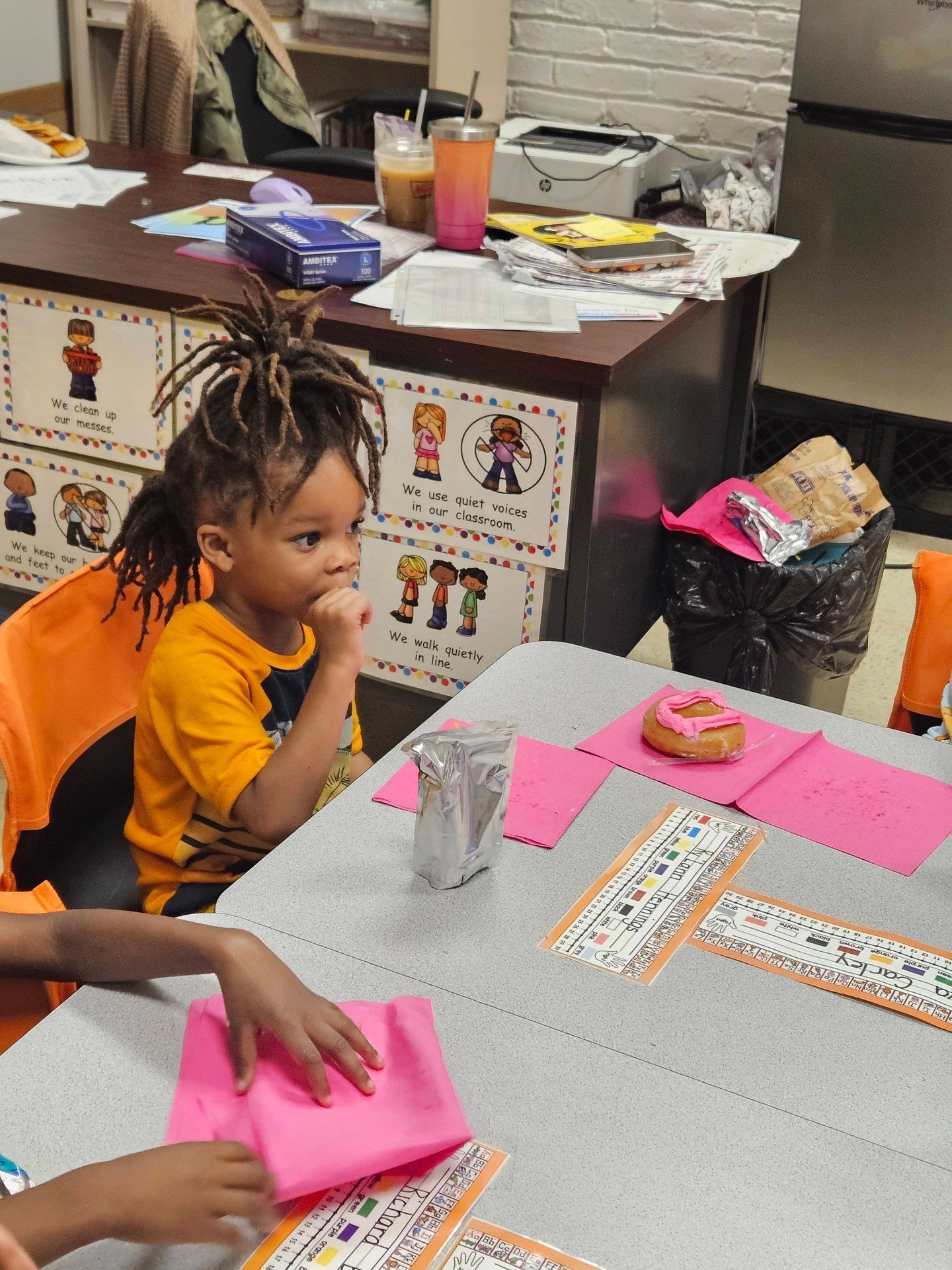 East Prep kindergarten class earned  enough cookies in their jar to win a Pajama party!! Great job Eagles!!