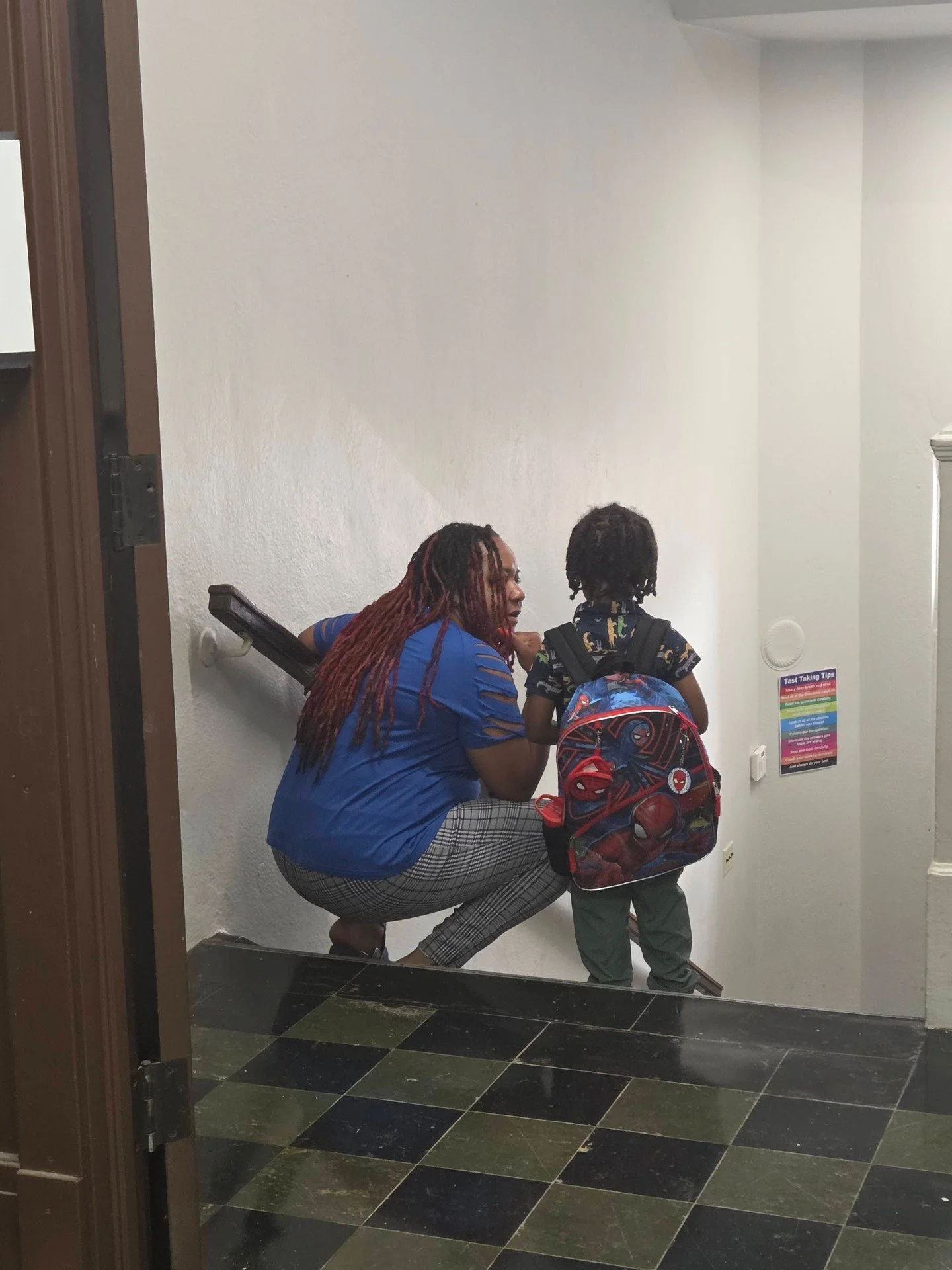 That moment when a  kindergarten student needs a  Pep talk before going to class and you reassure him that great things are happening in class! And he finds out you were right!! There is ALWAYS great things going on at East Preparatory Academy!  We a