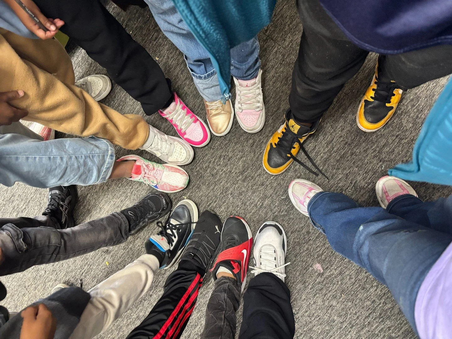 Today was " Wear Your Favorite Tennis Shoes" Day at East and of course we showed up and out. Even our head Eagle, Ms. Turner,  came in very stylish and comfy to show off her sneakers too! Happy Friday all!  #SneakerStyle #TennisShoeDay #Eas