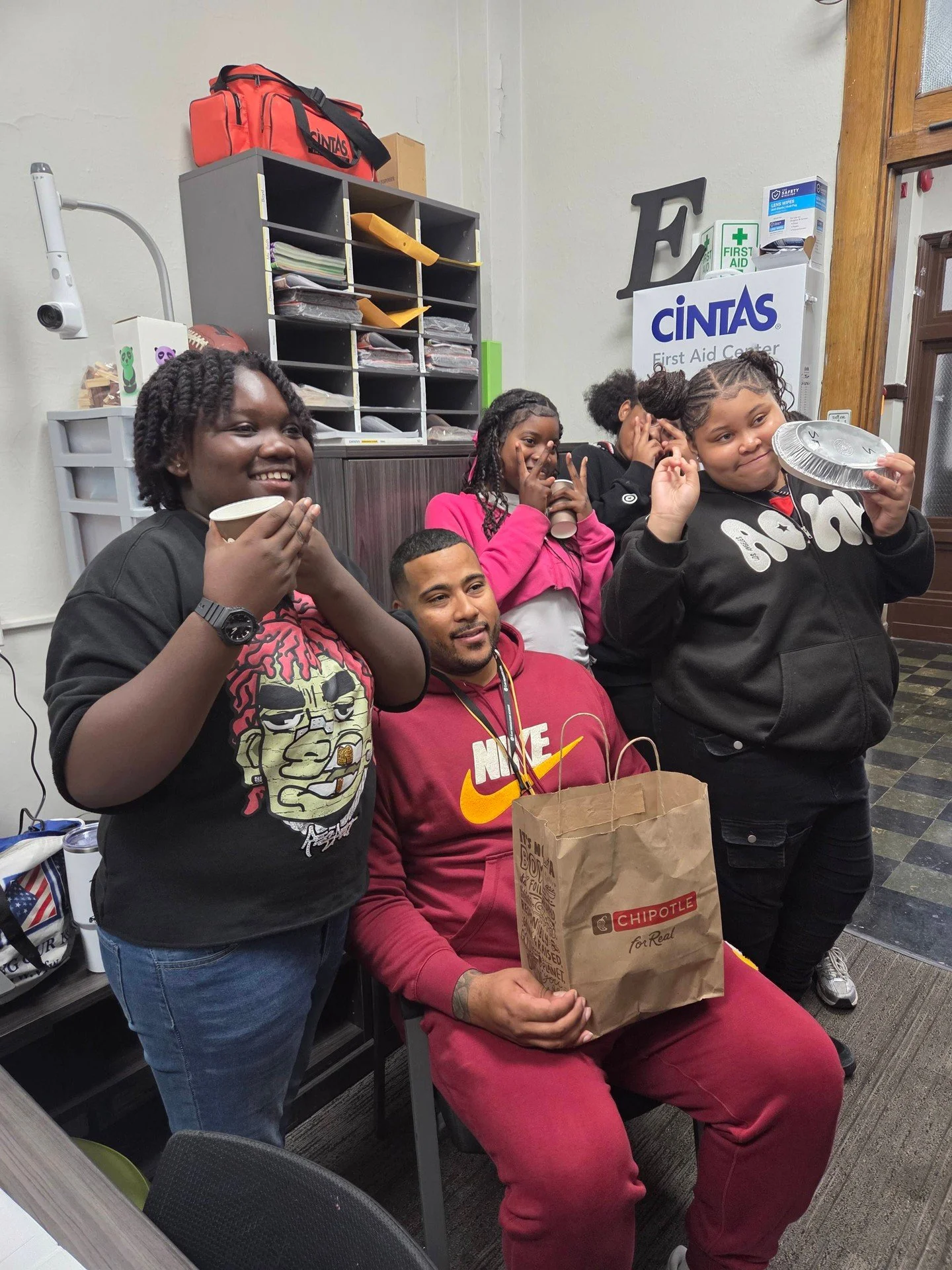 Seventh graders enjoy their PBIS rewards. Great job spreading your positive attitude among  the student body at East Preparatory Academy! #eaglessoar