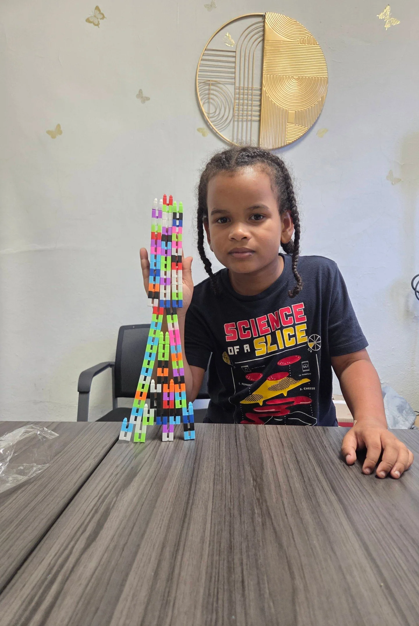 I'm always excited when the students stop by to show me how they can combine patterns and number sense to create a tower! 
#Eaglessoar