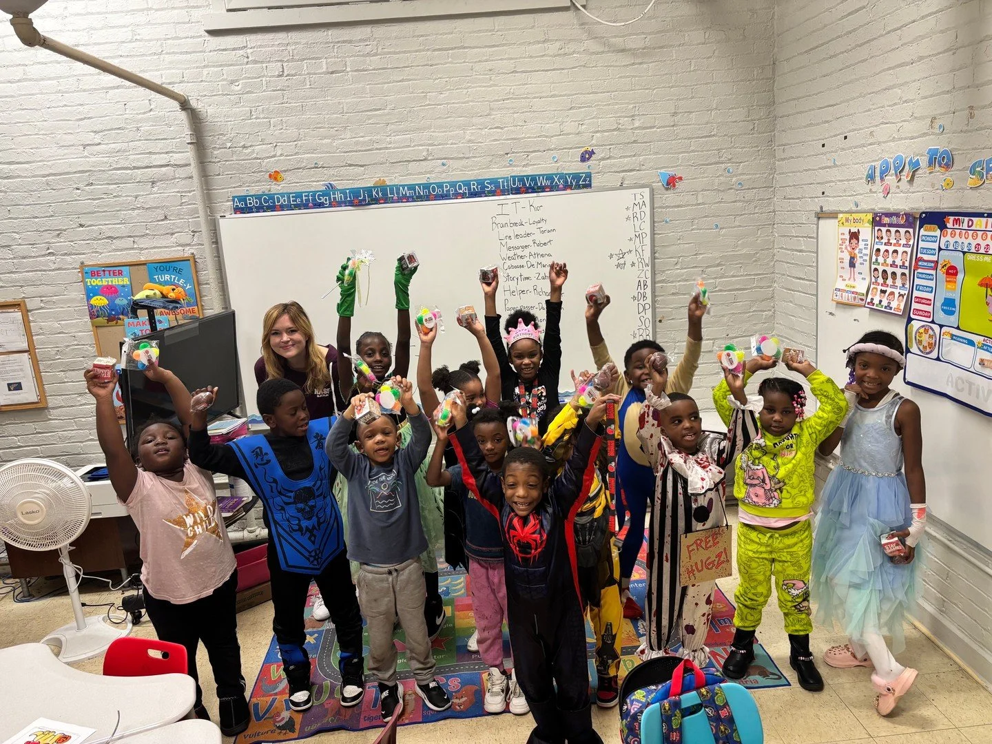 We want to give a great big shout out to Ms. Leiden&rsquo;s 1st grade class who ended the week with 97% attendance! That is the highest average we have had in them the month of October! Great job 1st grade!