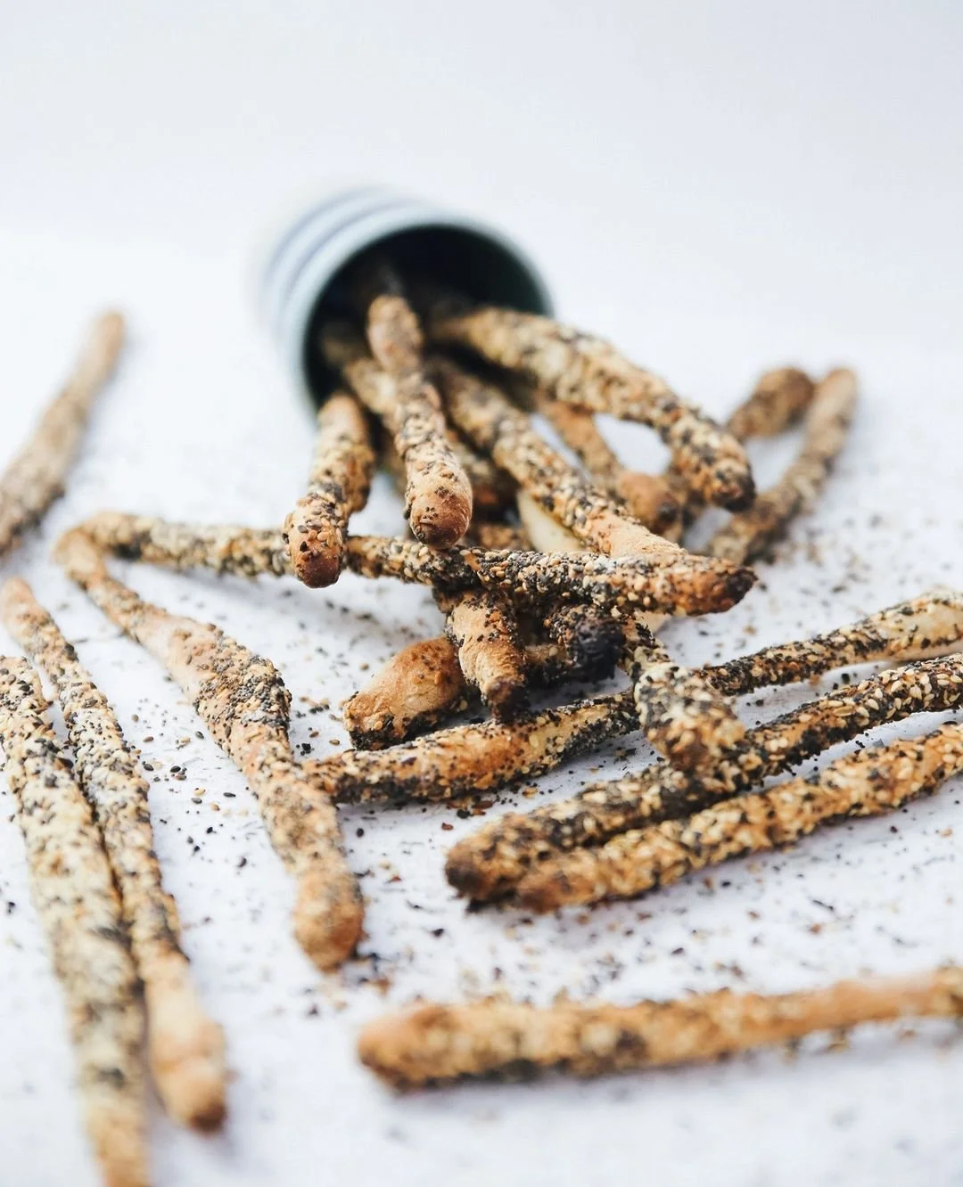Sourdough Seeded Breadsticks