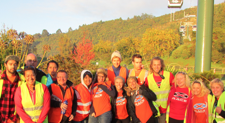 2014 TEAM   Left to right: Scott, Christina, Shane Hooks, Heloise Mathieu (France) Jason Kitchener (Rewa Hard) Novia Ng (Auckland) Laura Bradley (Auckland) Lucas Chauvet (France) Rhiannon Jones (Canada) Emilie Martigne (France) Kieren Hooks (Putaruru) Scott Weersink (Canada) Tamara Hermans (Netherlands) Tammy-Lee Ambrose (South Africa) Katie Hackett (Pukekohe). Absent – Olivia Nadon (Canada – love called and she answered).