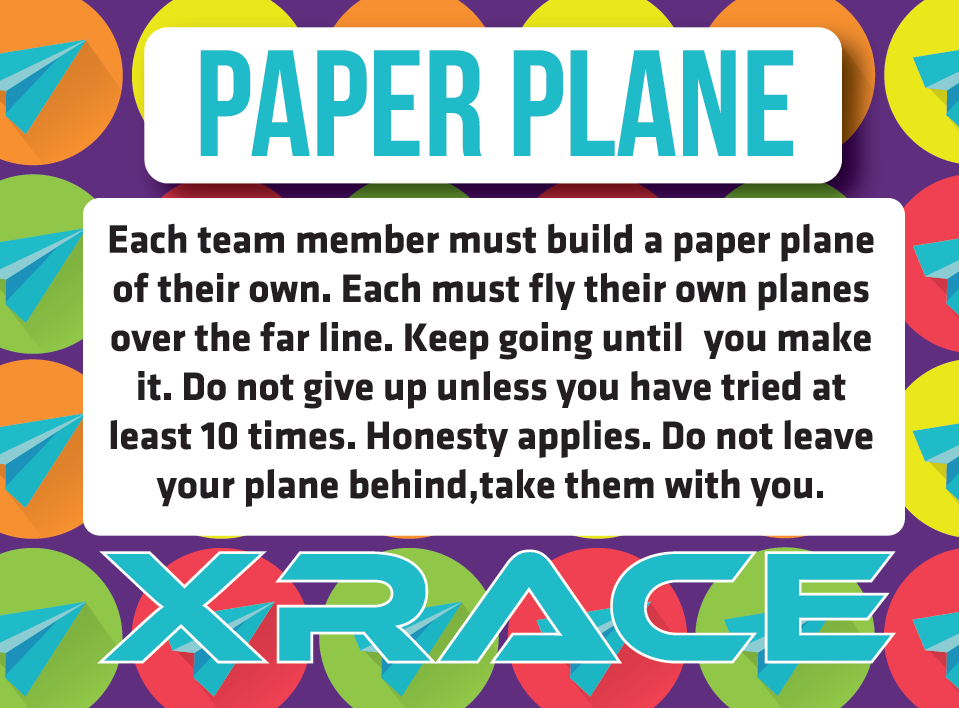 Challenge 1 - PAPER PLANE. BUILD IT. FLY IT.