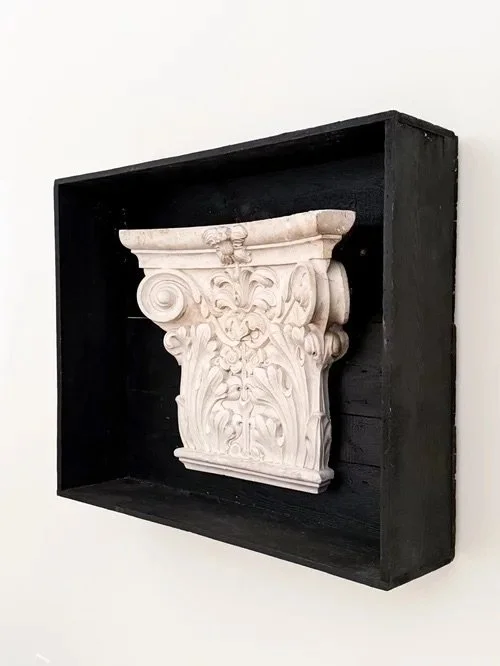 ANTIQUE PLASTER RELIEF - FRAMED
