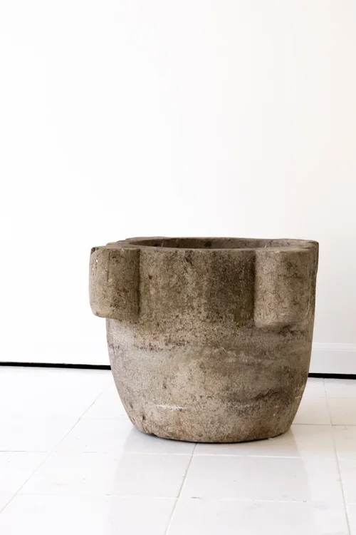 XL STONE MORTAR FROM FRANCE