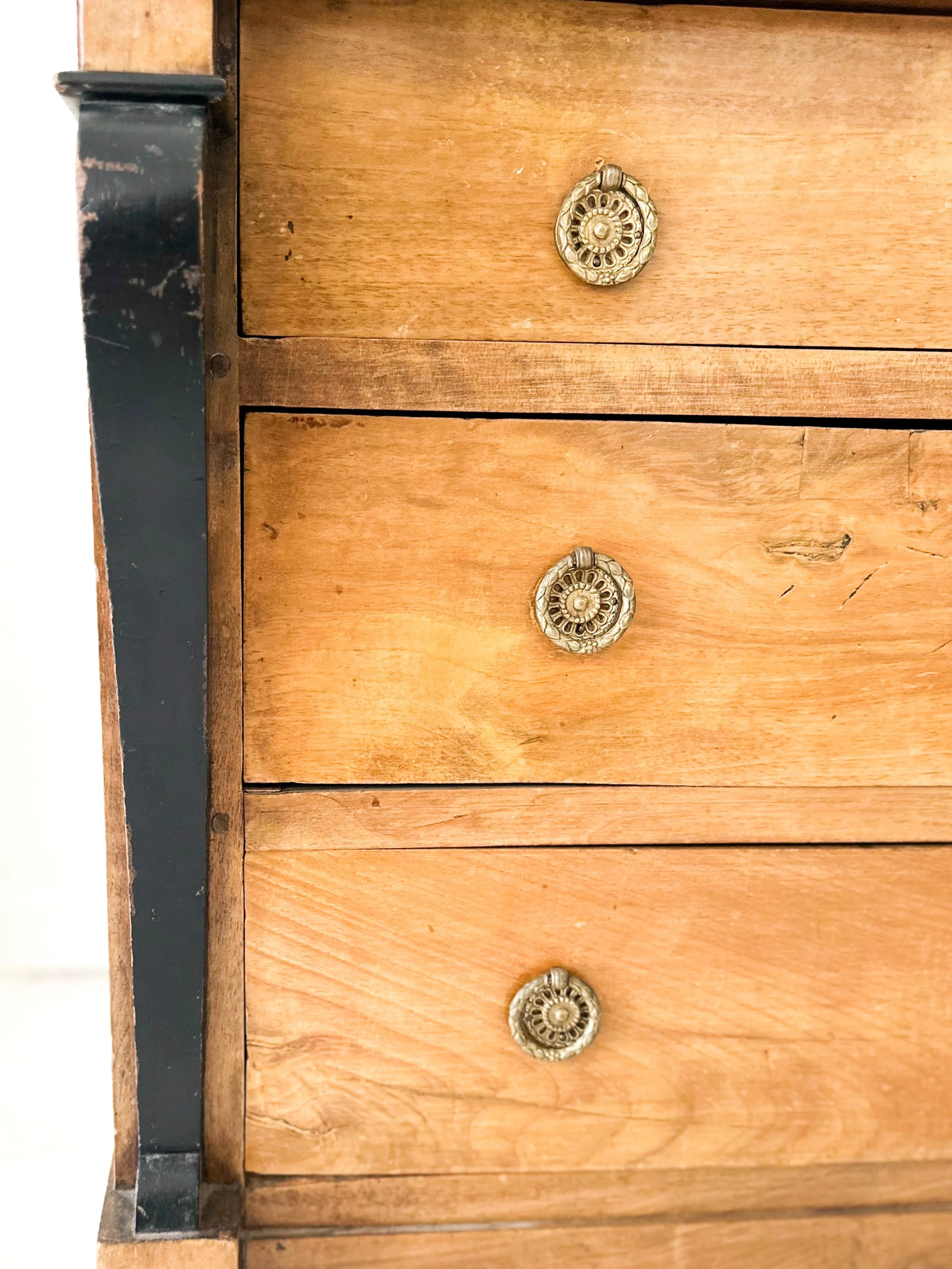 ANTIQUE EMPIRE BIEDERMEIER SLANT FRONT DESK/SECRETARY