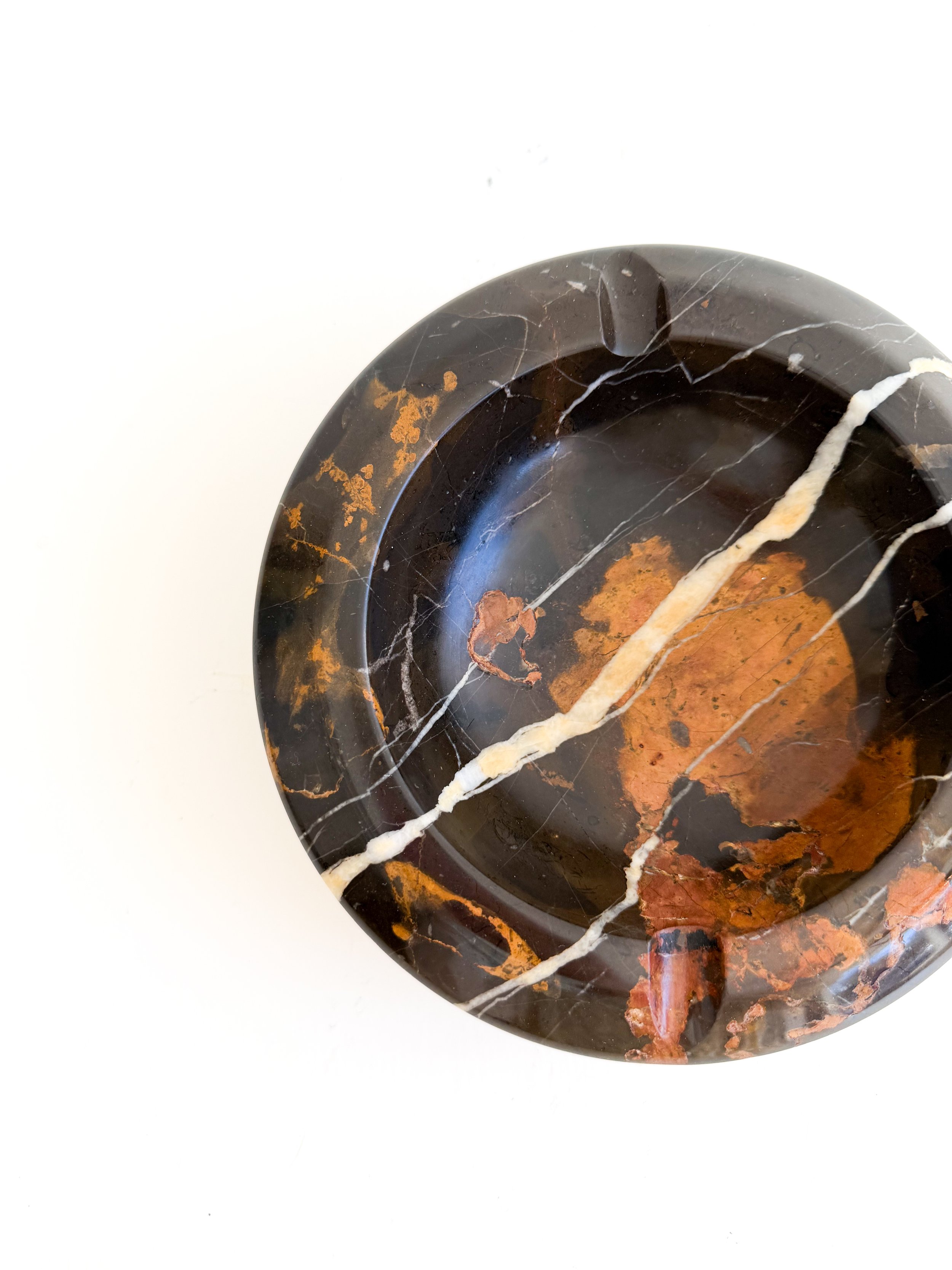 VINTAGE MARBLE ASHTRAY