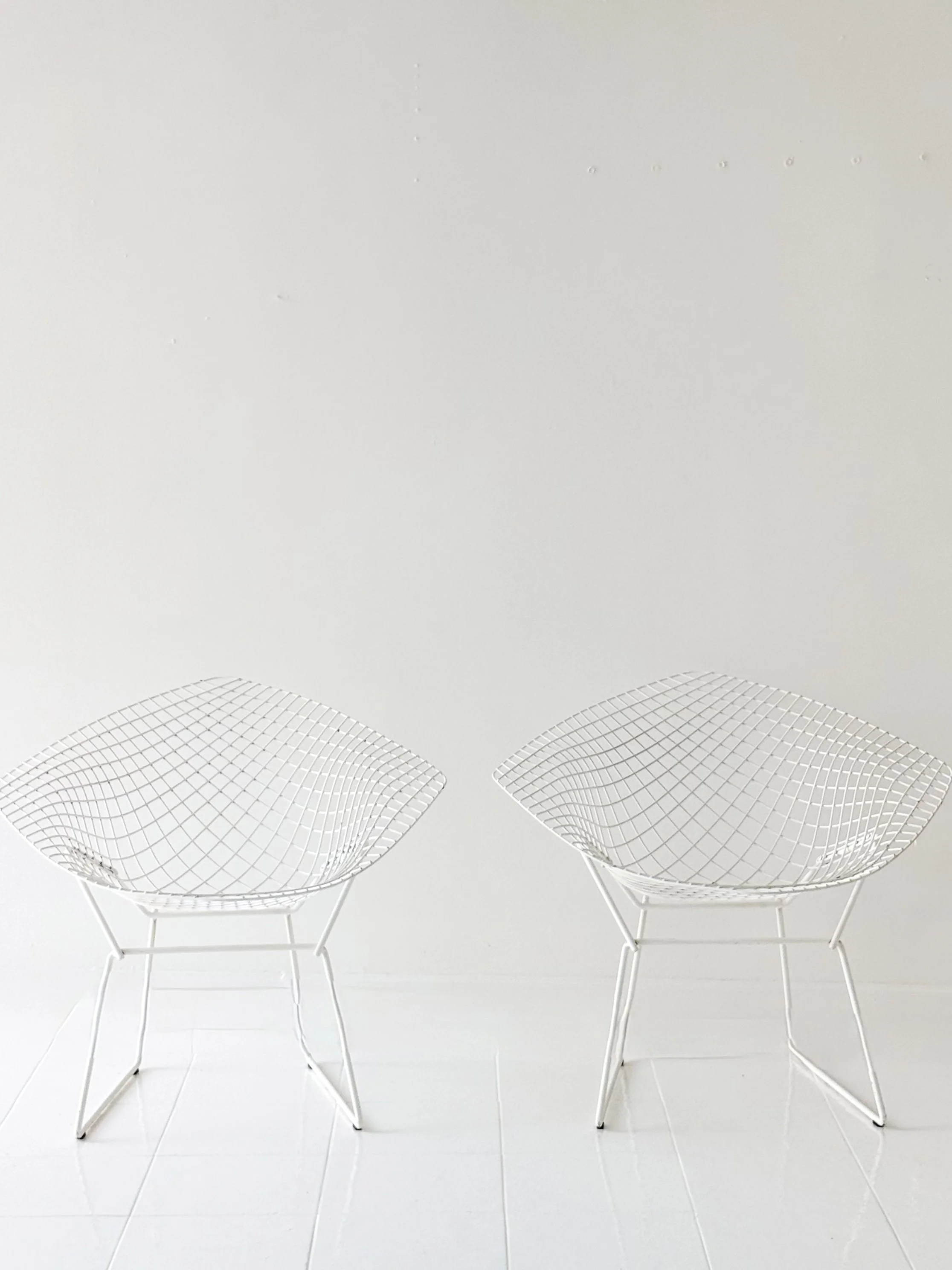 MIDCENTURY DIAMOND CHAIR; HARRY BERTOIA FOR KNOLL