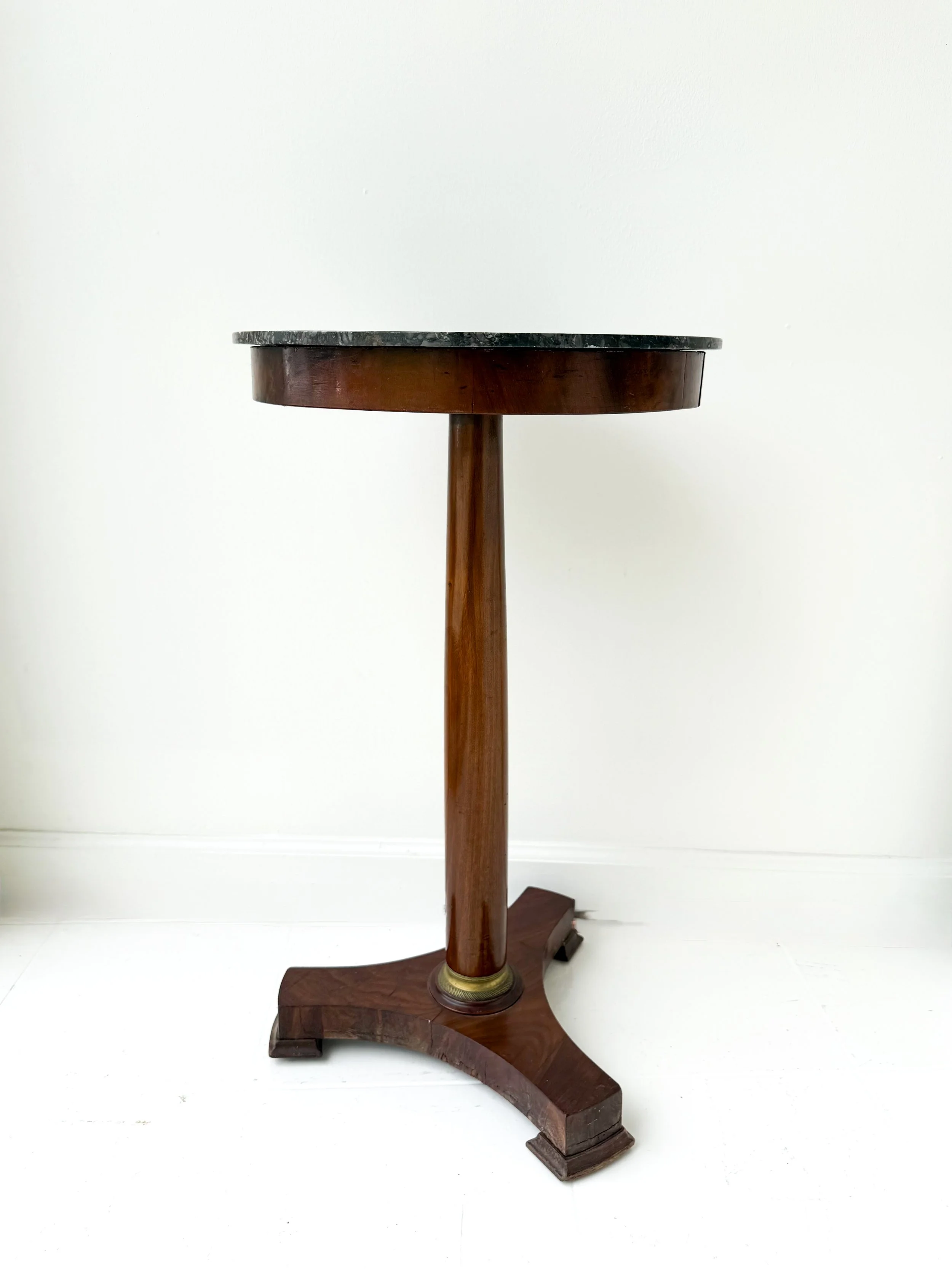 ANTIQUE FRENCH EMPIRE SIDE TABLE
