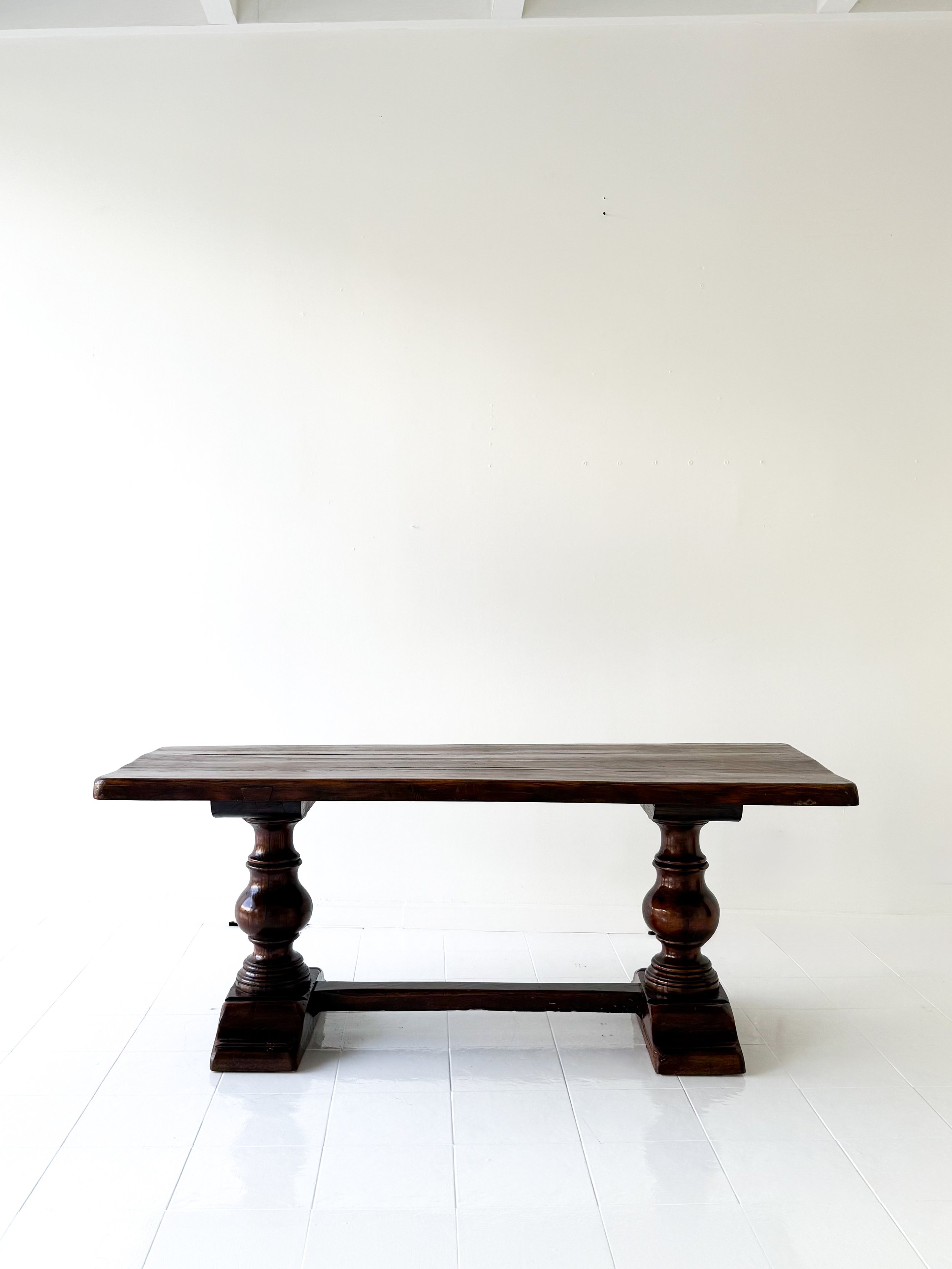 ANTIQUE WOOOD TABLE FROM BELGIUM