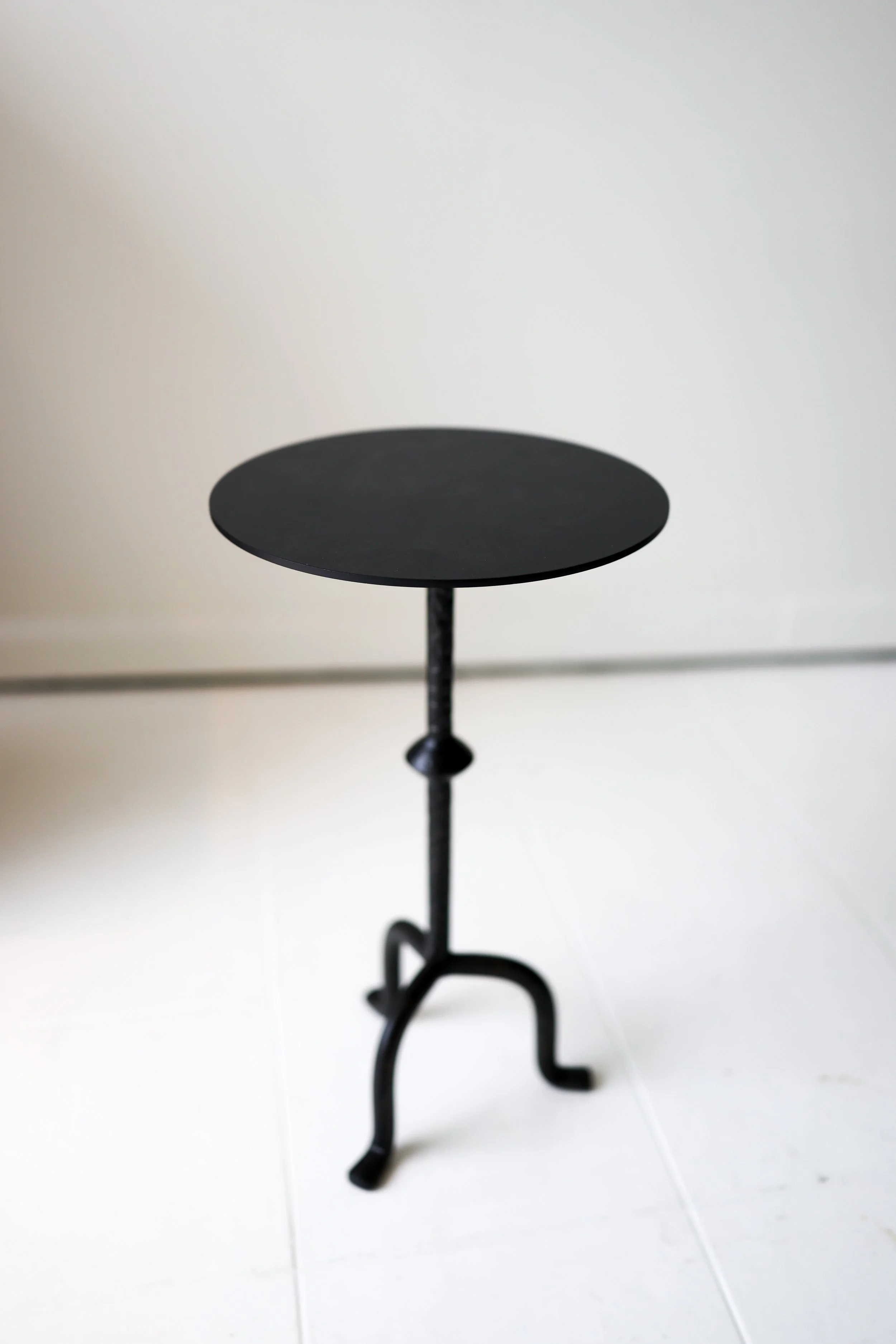 BLACK IRON COCKTAIL TABLE