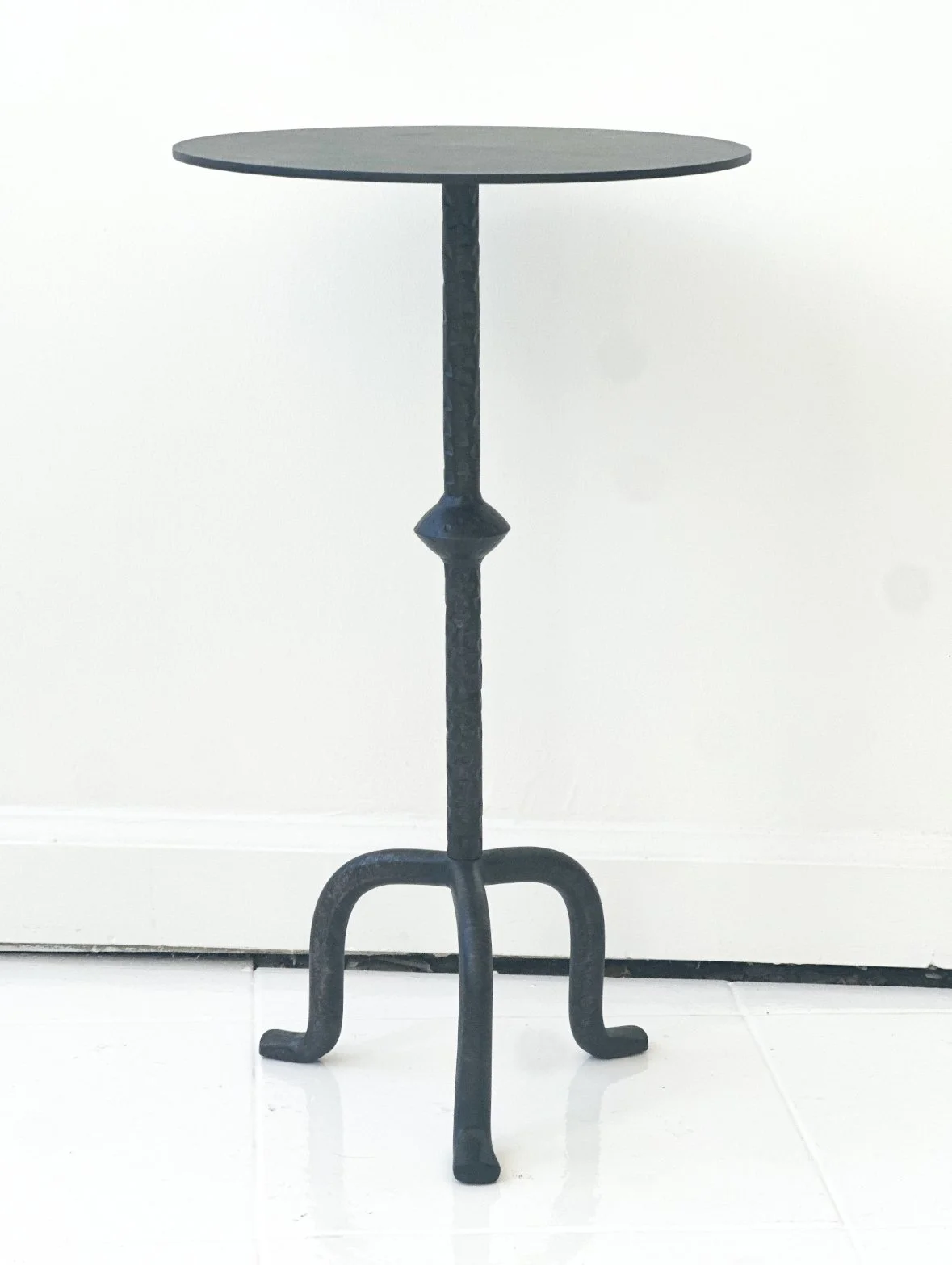 BLACK IRON COCKTAIL TABLE