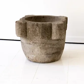 XL STONE MORTAR FROM FRANCE