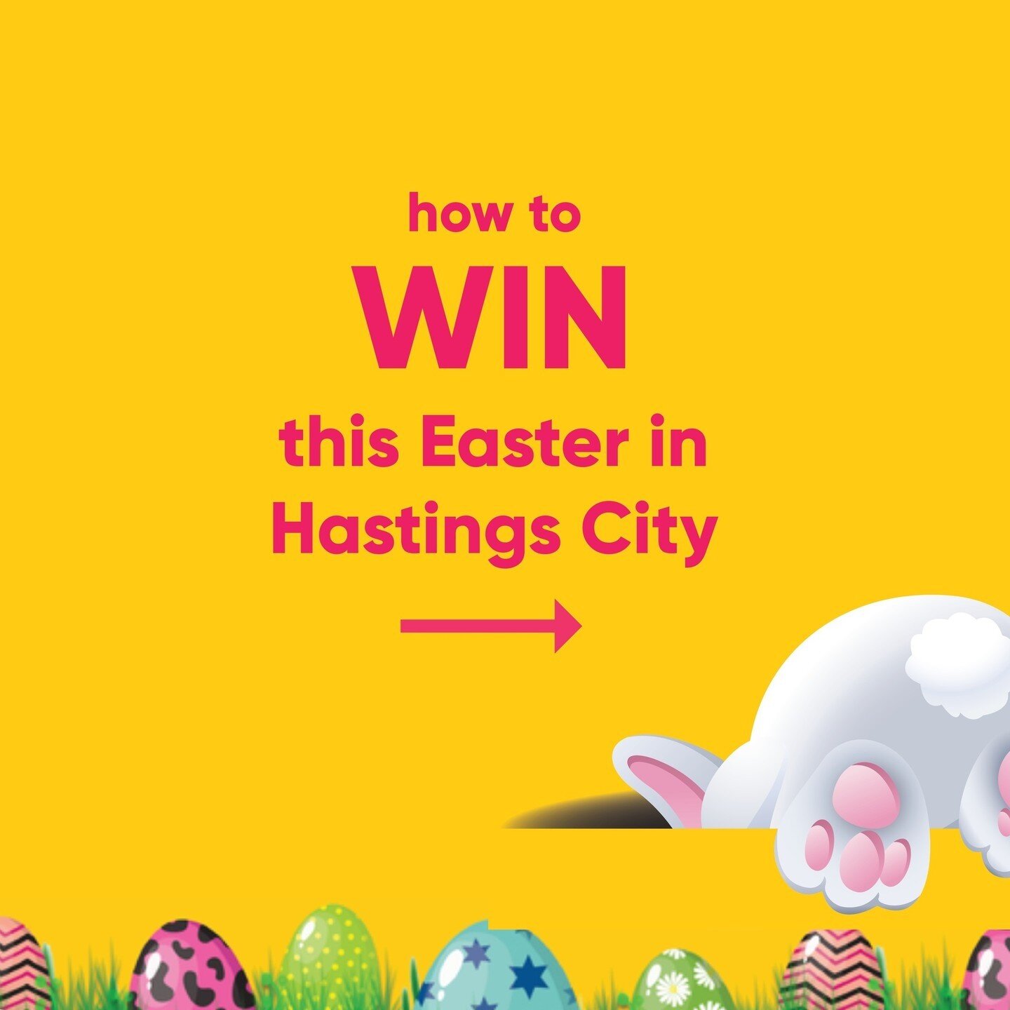 Looking for an egg-citing activity to enjoy with your family this Easter weekend?⁠
⁠
Get amongst the family fun and go on an adventure through the heart of Hastings CBD to find our hidden Easter Eggs!⁠
⁠
Grab your entry form and map from Focal Point 