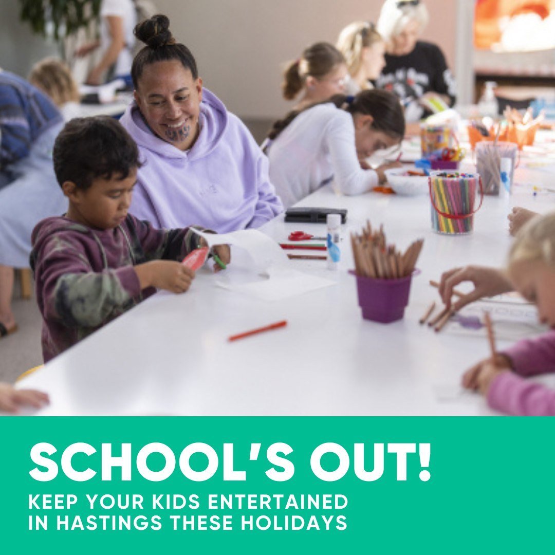 We're in the thick of the school holidays so if you've run out of ideas to keep them entertained, check out these awesome activities in Hastings City!⁠
⁠
📖 Hastings District Libraries 'Totally Unboring School Holidays' are here! From Pokemon Go meet