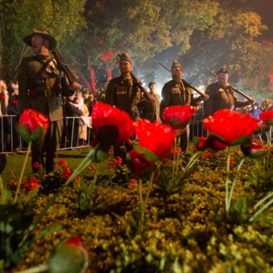 Tomorrow marks Anzac Day, a day of remembrance 🌹, beginning with the annual Dawn Service at the Hastings Civic Square Cenotaph at 6:30am. ⁠
⁠
If you're planning to pop into the CBD tomorrow, keep in mind that most businesses will be closed until 1pm