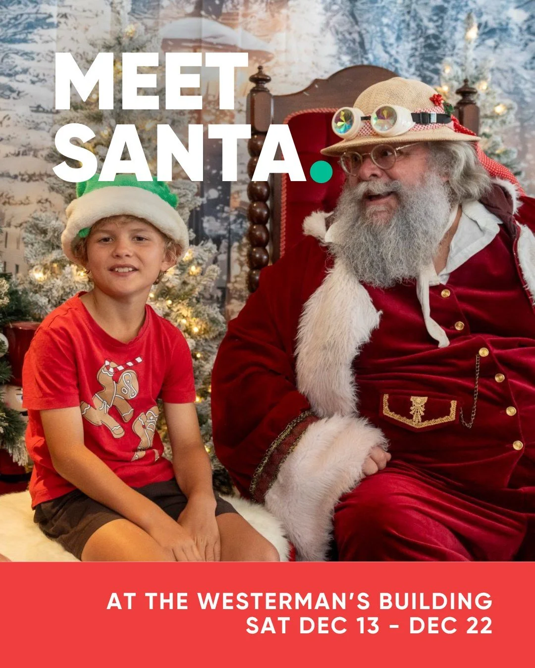 Santa is here!!! 🎅 Come meet the big guy, snap a photo and tell him whats on your wish list this Christmas.

You&rsquo;ll find his grotto inside the Westerman&rsquo;s Building on the corner of Heretaunga Street East and Russell Street.

You&rsquo;re
