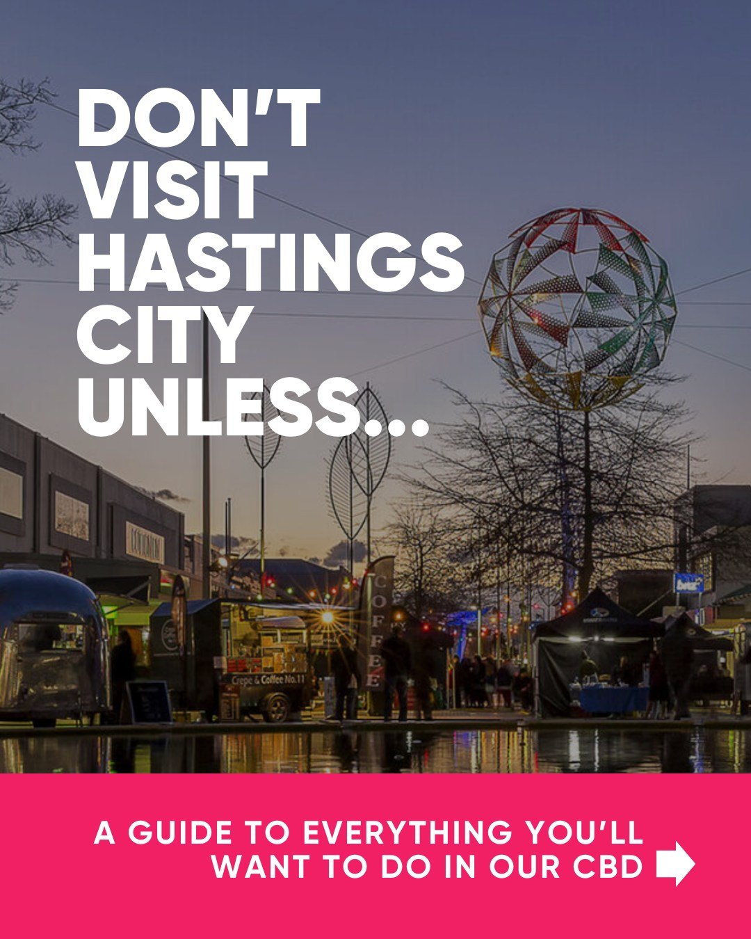 Definitely don&rsquo;t do these things in Hastings unless&hellip; 😉

☕ Don&rsquo;t stop by a caf&eacute; unless you&rsquo;re ready for the best coffee of your life. 
🛍️ Don&rsquo;t wander too far or you might fall in love with every boutique you pa