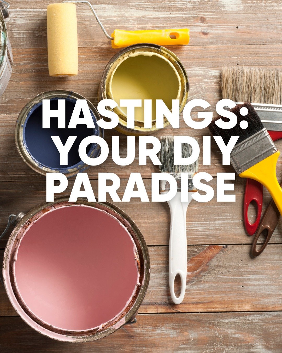 New year, fresh projects: Hastings City has all the gear and know-how to help you get your DIY done:

@tileshednz &ndash; your go-to for tiles, stone, adhesives and all the essentials for bathroom, kitchen or flooring upgrades.

@hutchinsonsinteriors