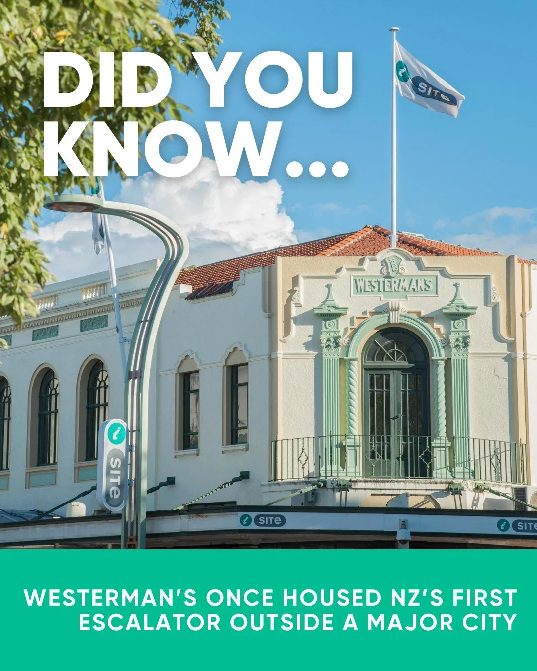 A fun slice of Hastings history for your day&hellip;

Did you know the Westerman&rsquo;s Building once housed NZ&rsquo;s first escalator outside a major city? Locals actually queued up just to &ldquo;ride the moving stairs&rdquo; &ndash; it was a tru