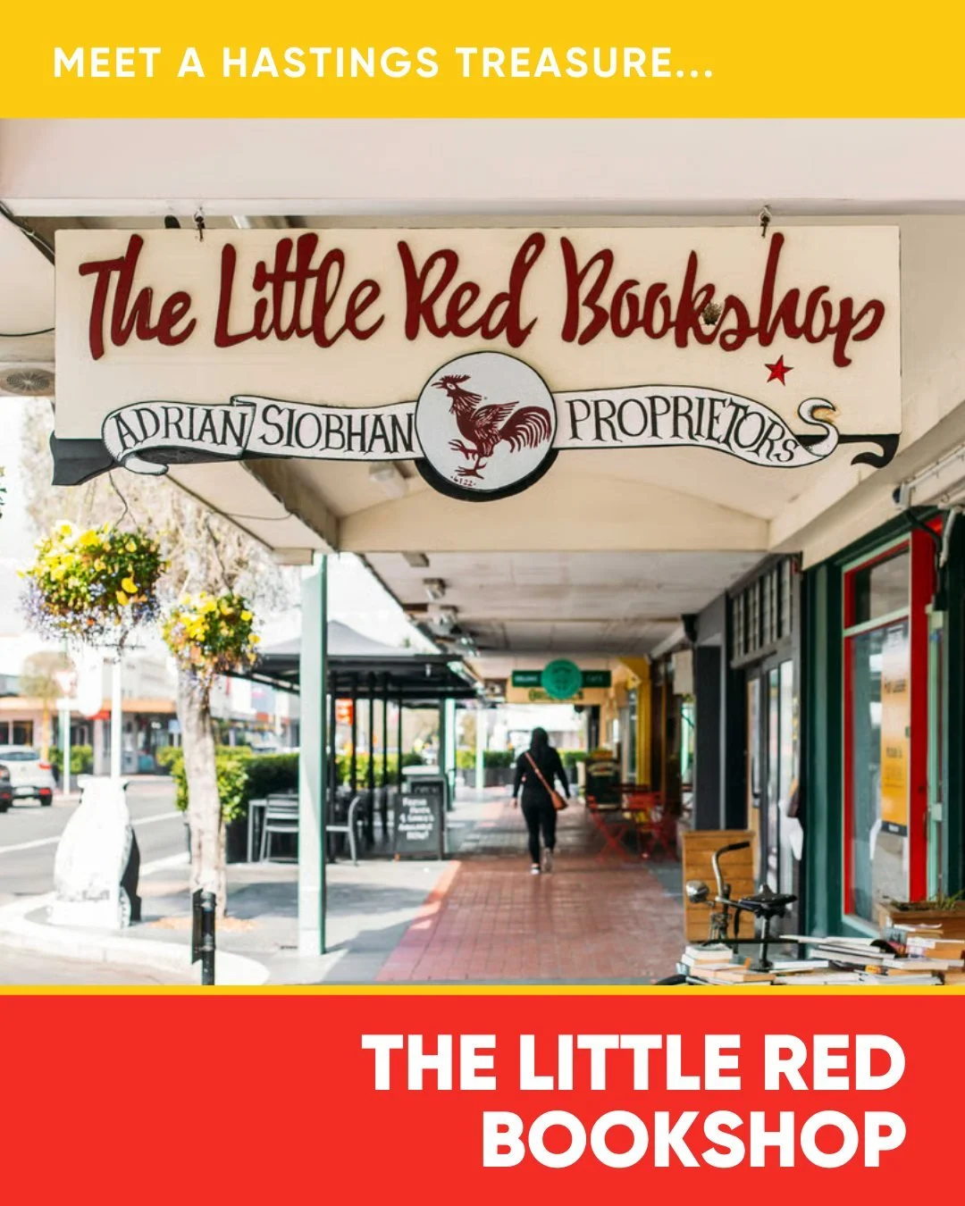 Tucked into the city is a tiny bookshop full of big personality. 📖 

A local favourite, The Little Red Bookshop is packed floor to ceiling with quirky charm, well-thumbed classics and beautifully kept novels you won&rsquo;t find just anywhere. Every