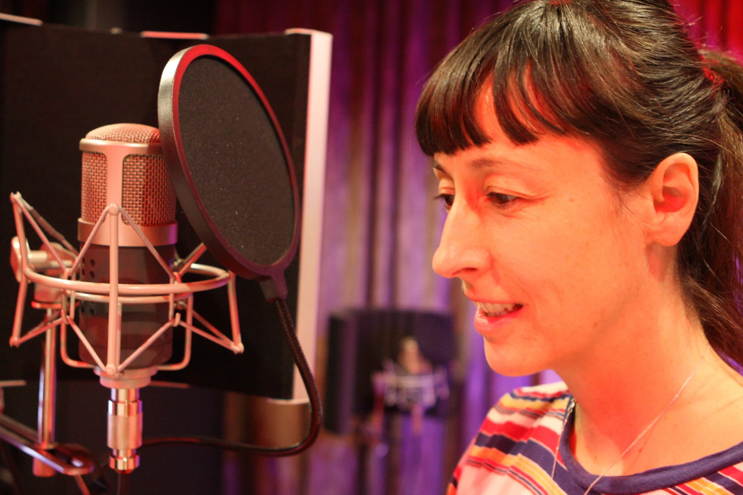 Mitzi recording Jacinta