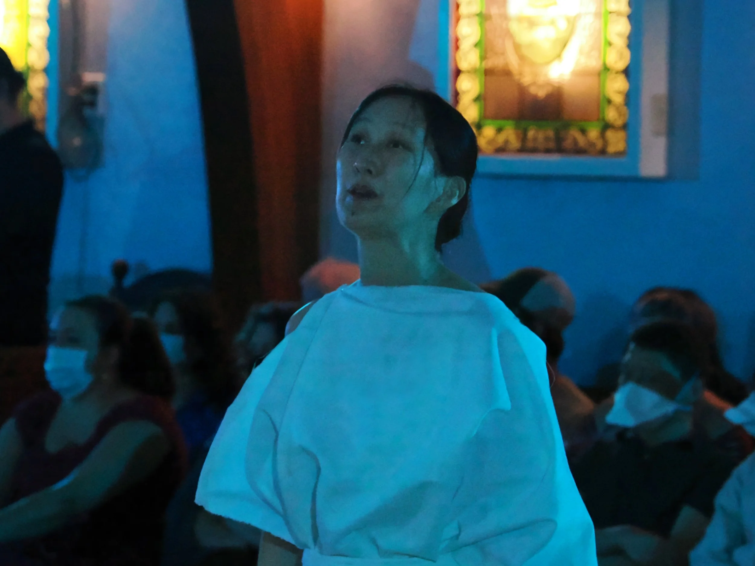 The real ghost of Eurydice speaks of her betrayal at the hands of Orpheus