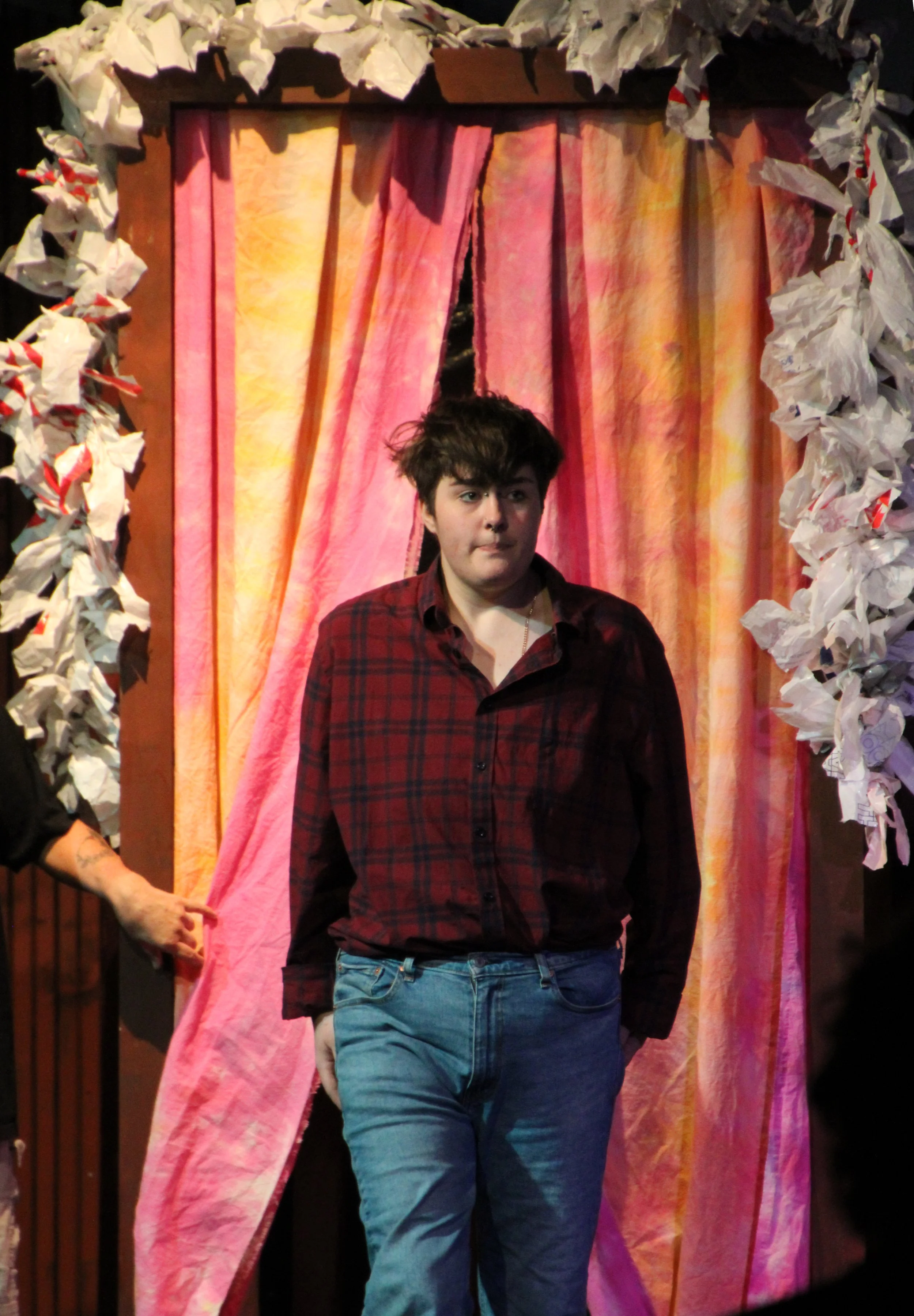 Ganymede (Quinn Trixx) reveals their true identity at the wedding.