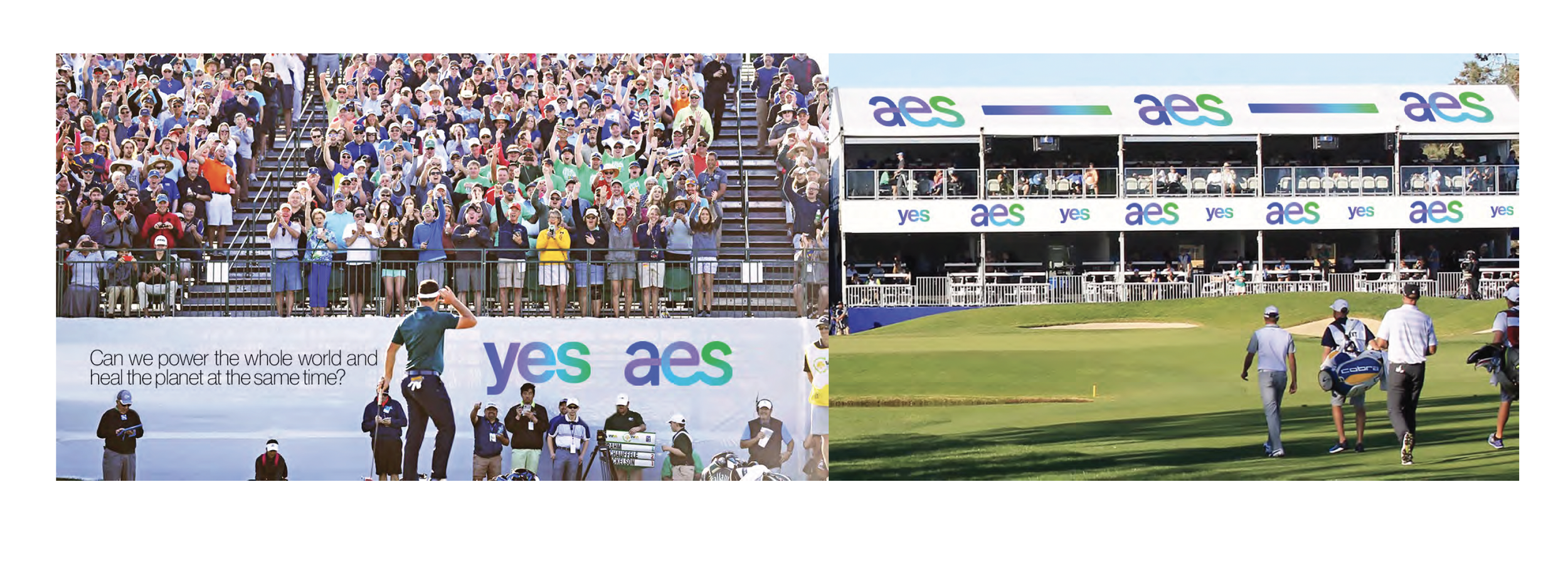 PGA Tour sponsorship and clean power experience