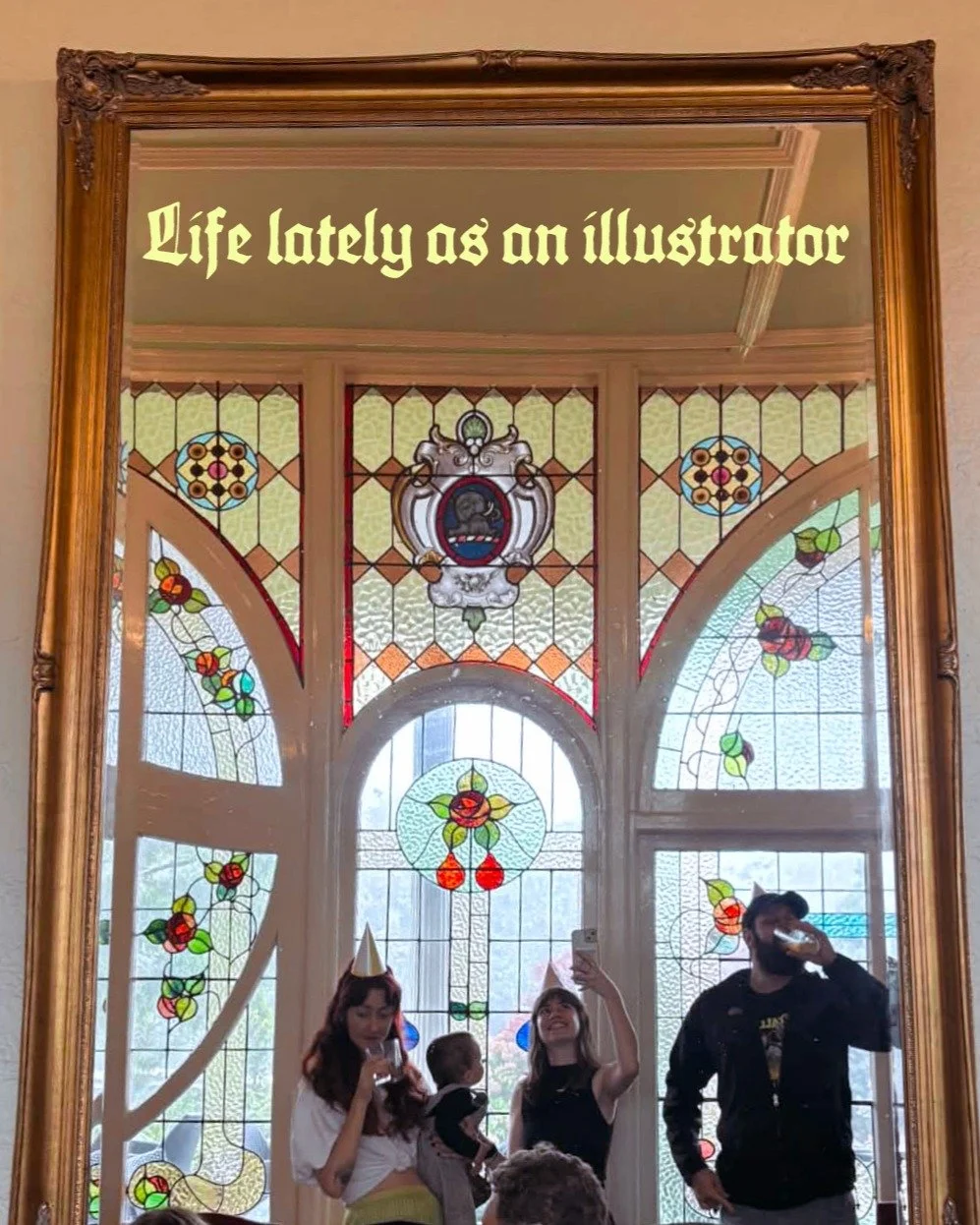 It's been such a good few weeks ❤️ Lew turned one, I turned thirty four, I created some artworks I'm really proud of, harvested a LOT of tomatoes, tried out my oracle deck a bunch and finally did some work on some murals I'd been trying to finish for