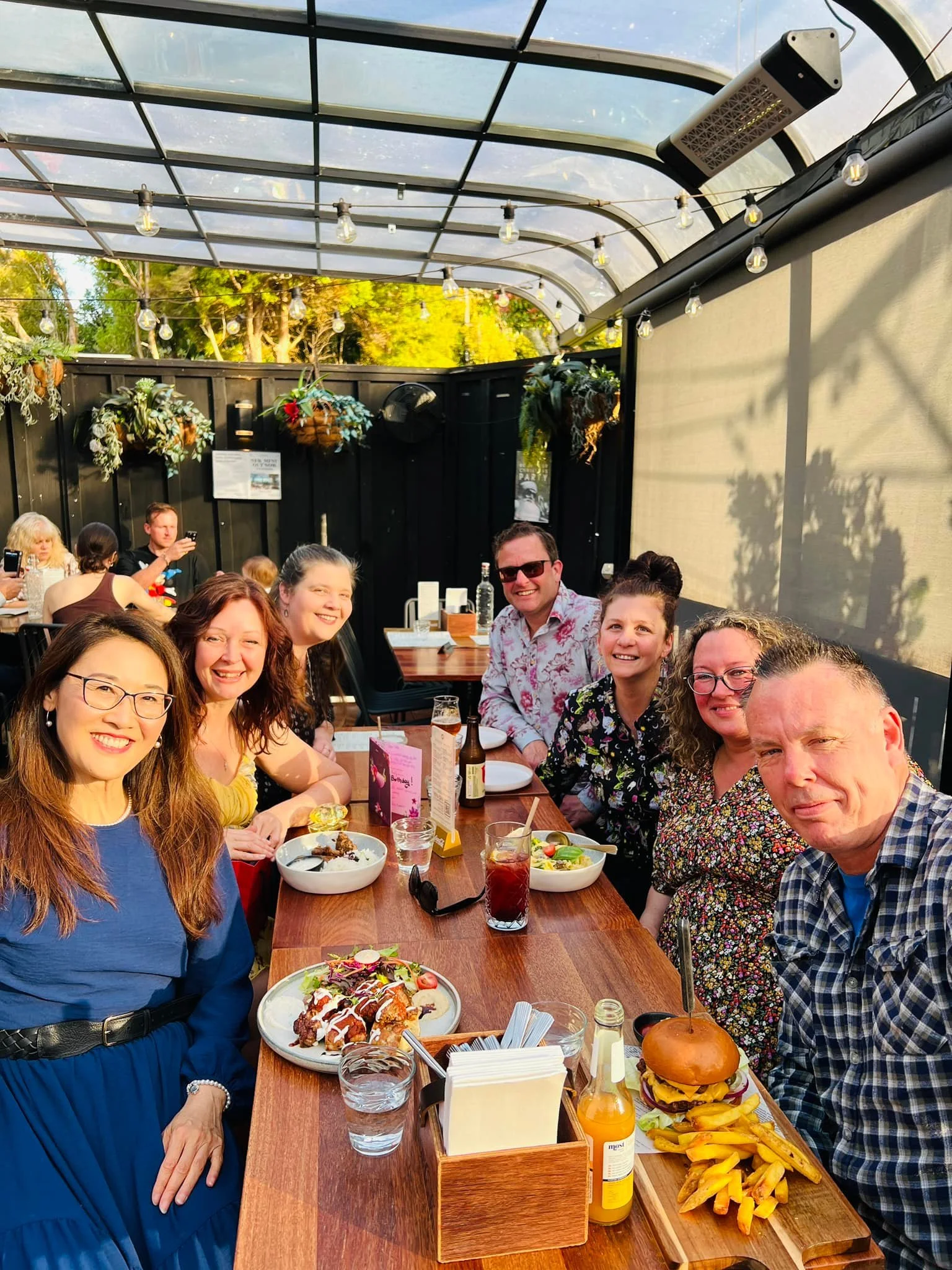 What a beautiful evening celebrating 🎉 our very talented and beautiful Vicki on her birthday and topped it with a great musical Hunchuof Notre Dame at Glen Eden Playhouse Theatre! To creatively friends, loving life to the fullest, and wow what an am
