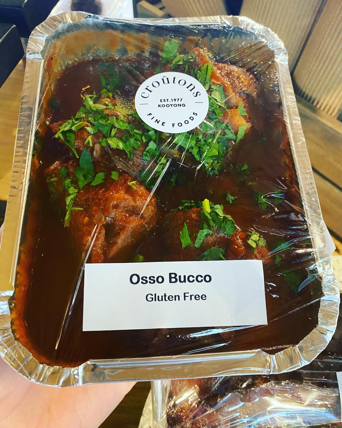 Perfect comfort food for tomorrow&rsquo;s forecast 🌧
Osso Bucco with a tomato &amp; red wine sauce has just hit the fridge.. mmmm yum
.
Reminder for 🌊🌊
Bellarine Peninsula we will be heading your way Friday October 2nd.
Free delivery Friday Octobe