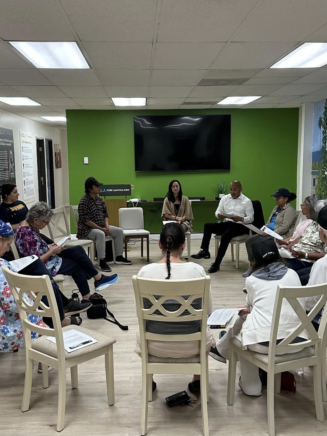 July 17th, 2025: PESA Leads Community Healing Discussion after Eaton Fire