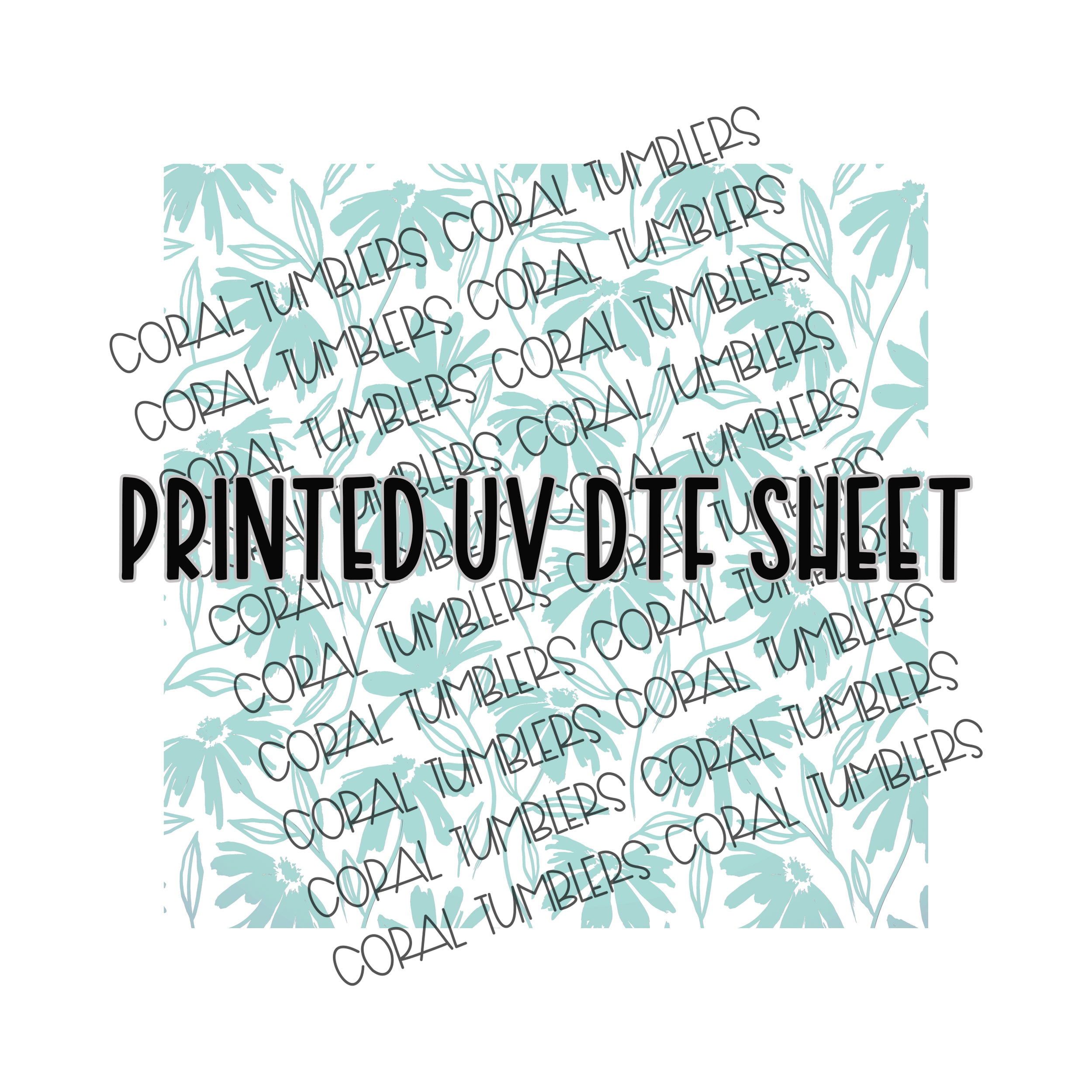Silhouette Mint UV DTF Sheet