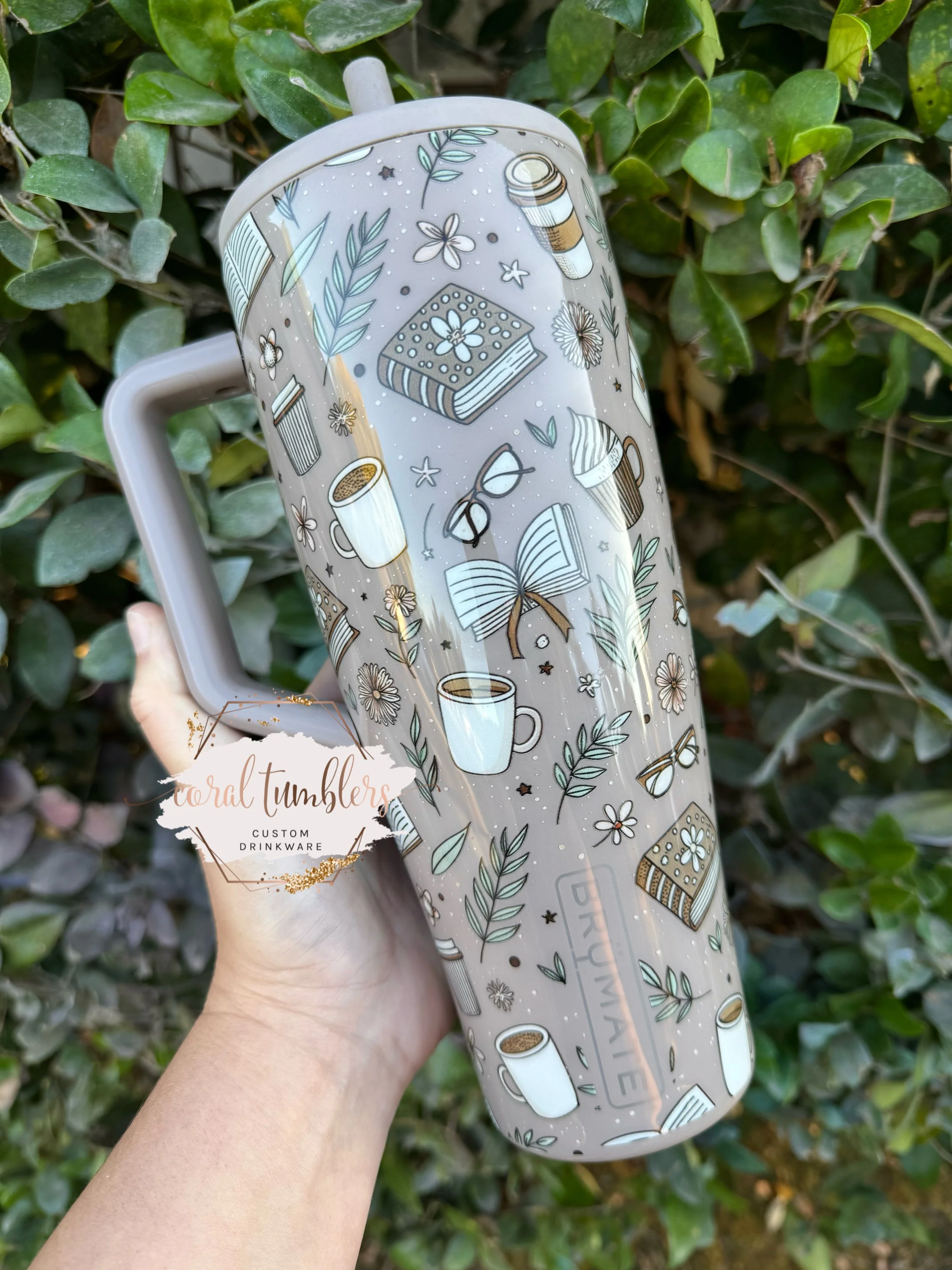 Books and Coffee - Stanley, BruMate, HydroJug, Owala