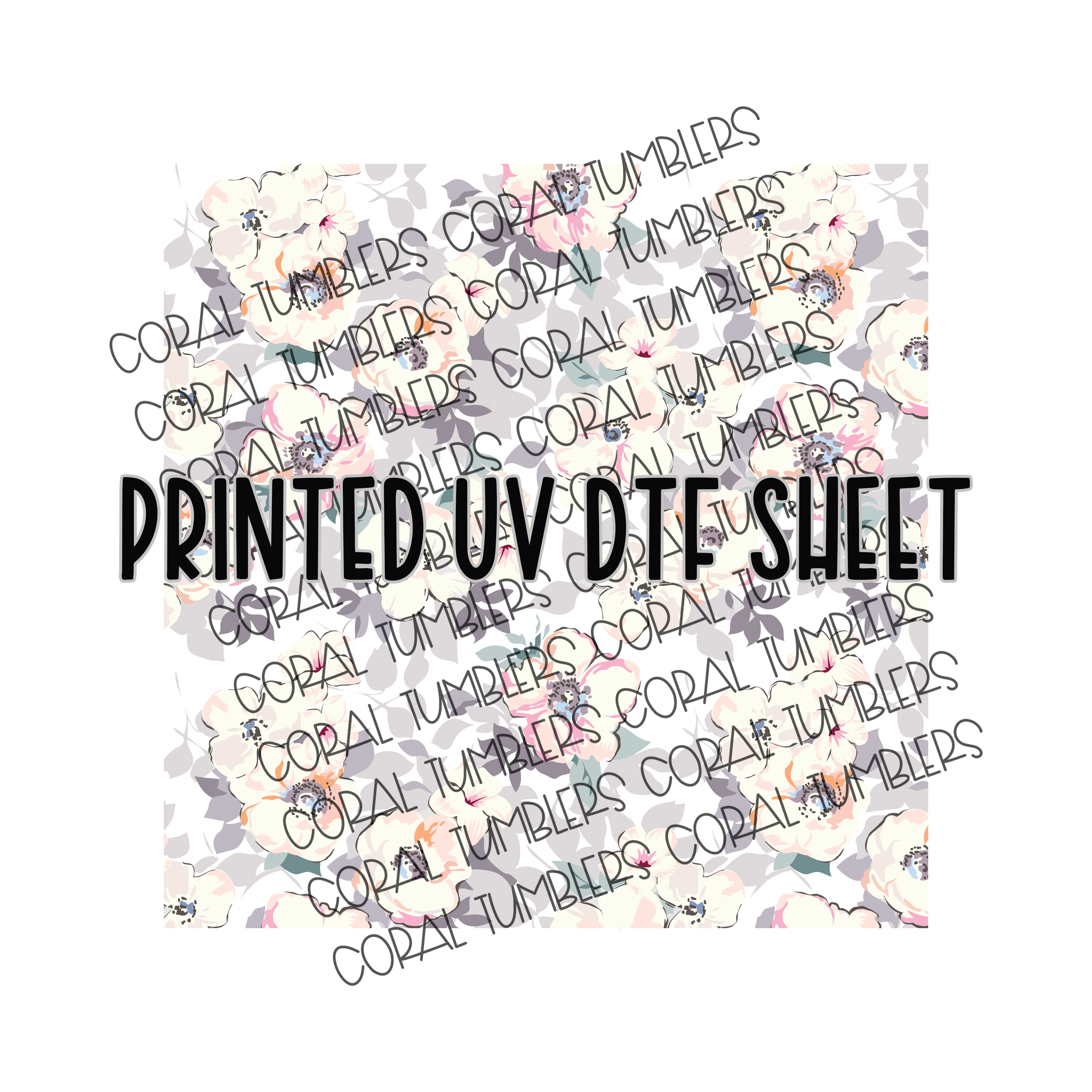 Blushing Ivory UV DTF Sheet