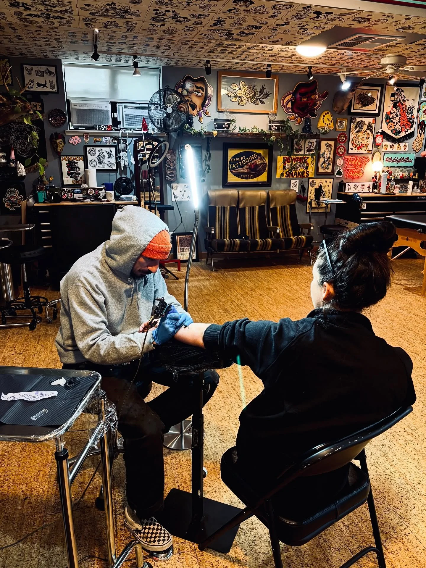 Good News!! We are stoked to announce that @jimmi_damone_tattoos has made the move from Reno, NV and is joining us here at the shop. Go give him a follow and say hi 👋

Jimmi is in shop Wednesdays through Sundays taking walk-ins and appointments. If 